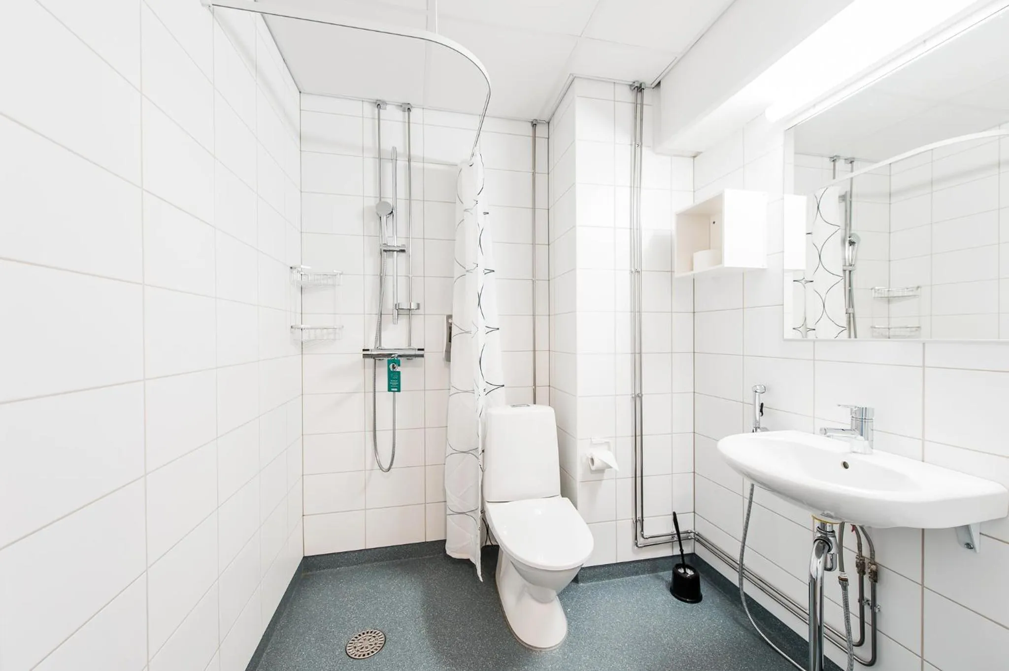 Bathroom in Forenom Aparthotel Espoo Leppävaara