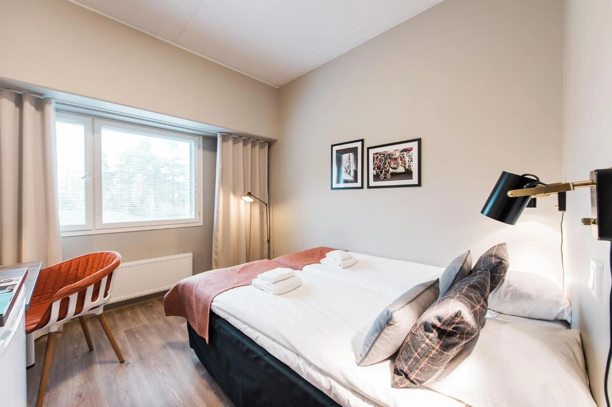 Bed in Forenom Aparthotel Espoo Leppävaara