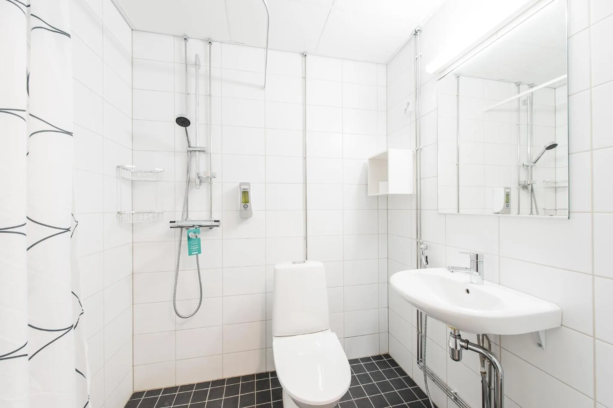 Bathroom in Forenom Aparthotel Espoo Leppävaara