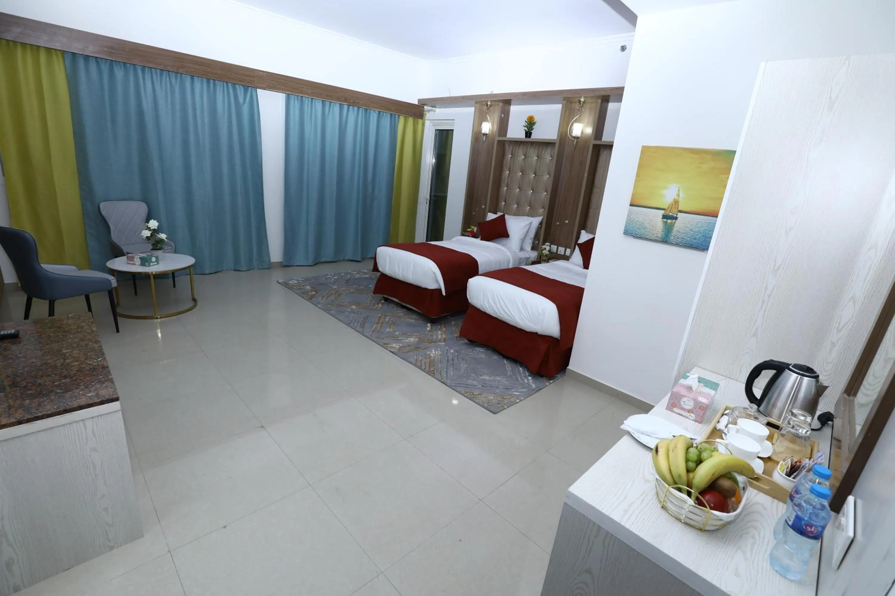 Bed in Naif Fort Hotel