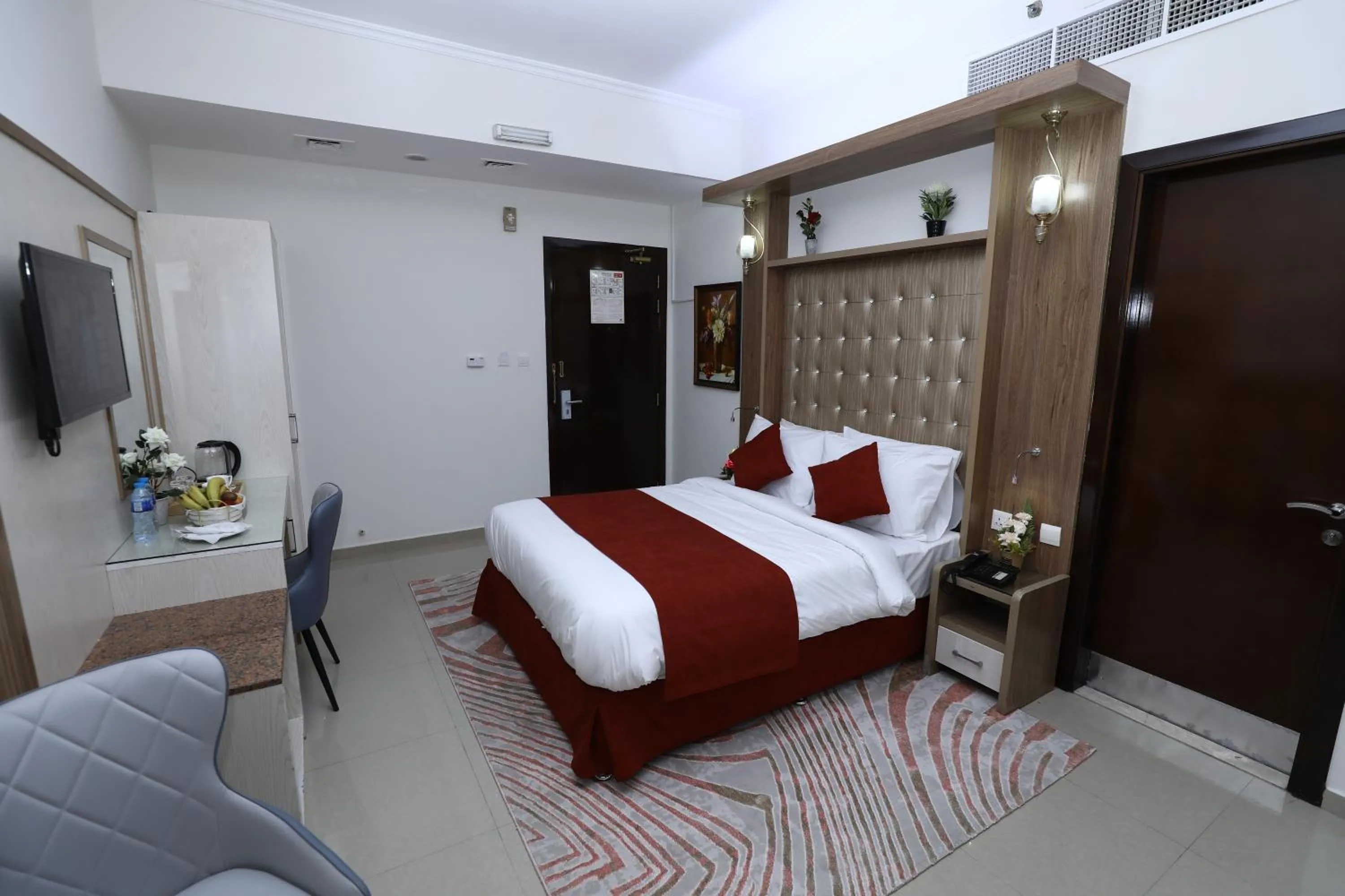 Bed in Naif Fort Hotel