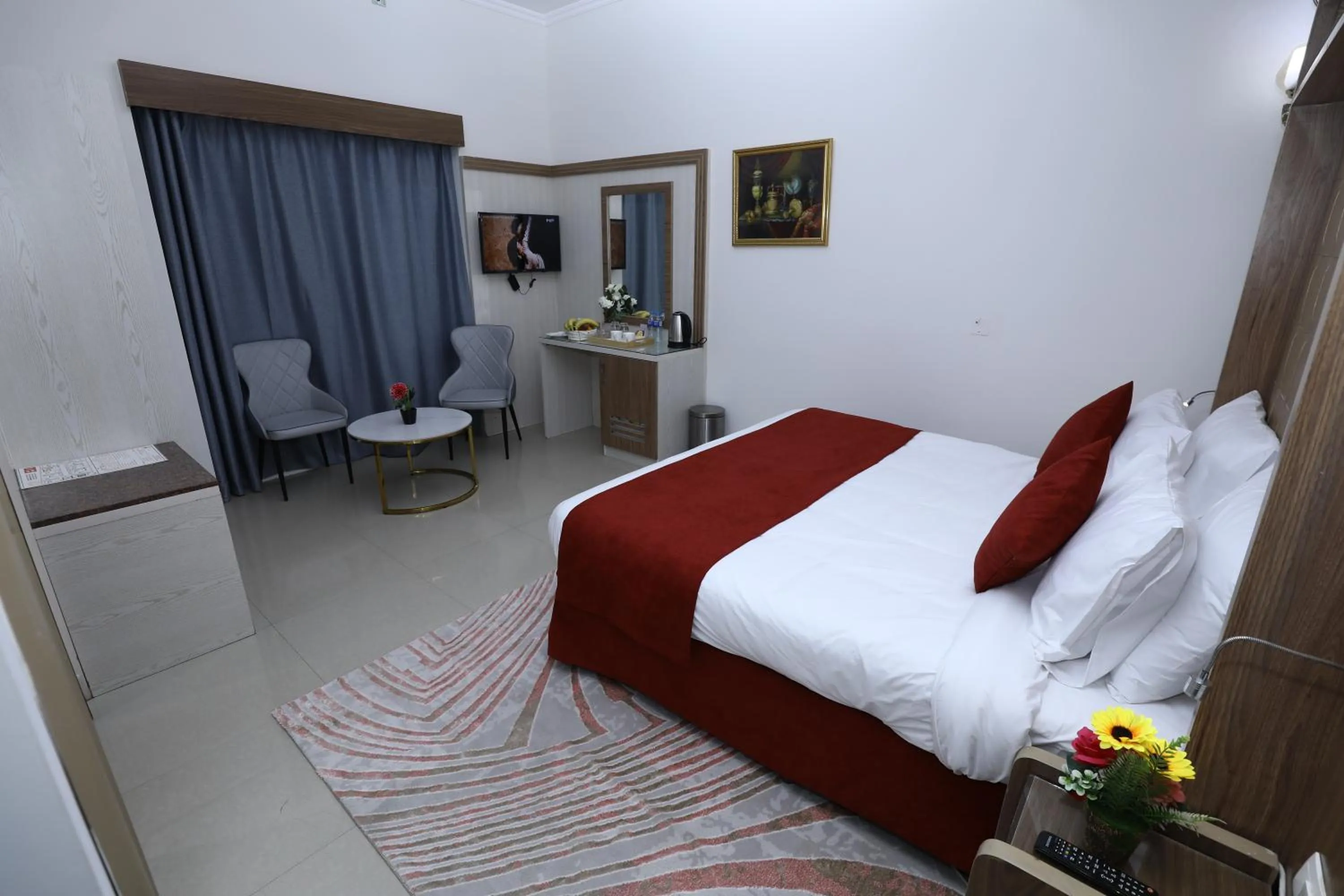 Bed in Naif Fort Hotel