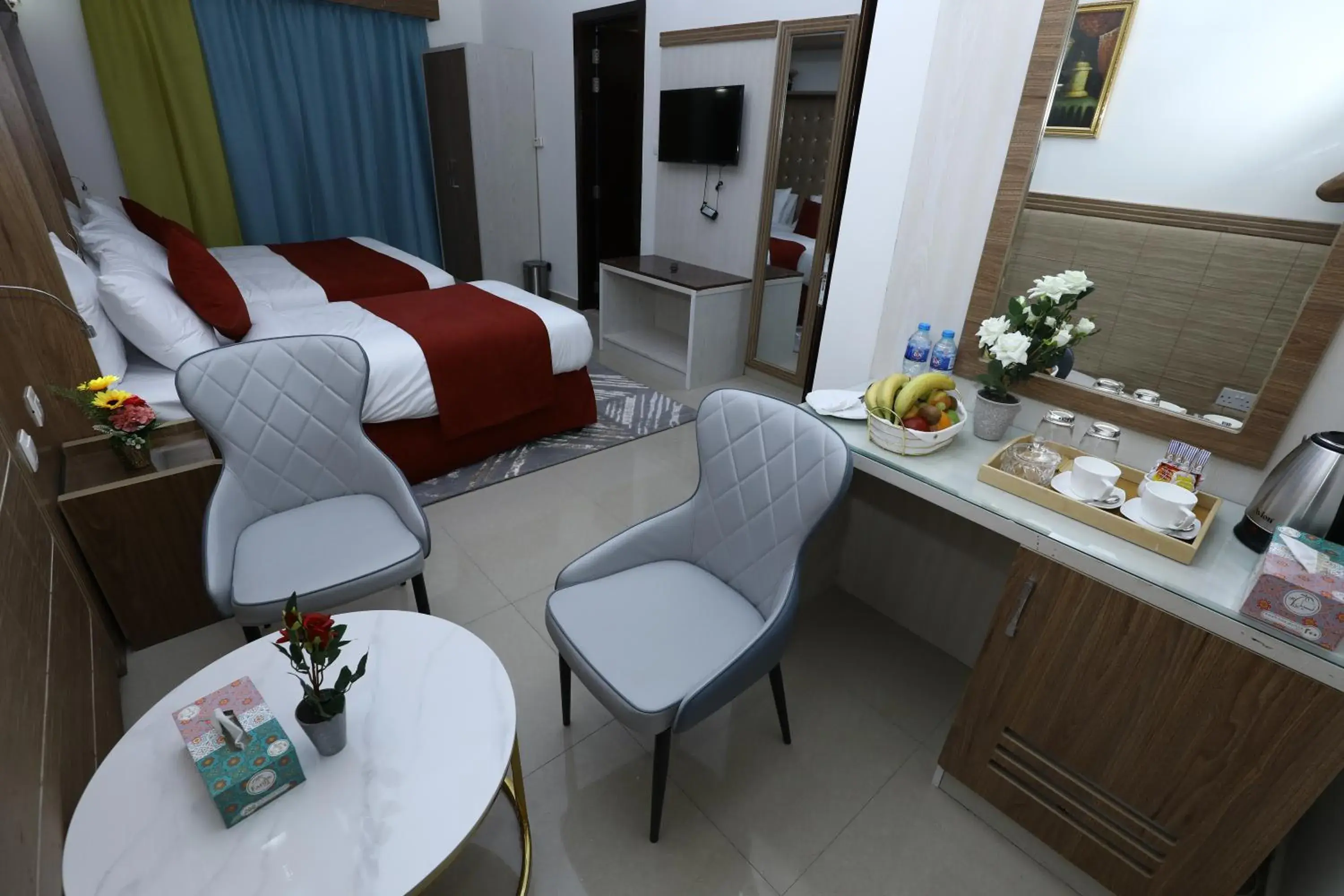 Deluxe Triple Room with Balcony in Naif Fort Hotel Deluxe Triple Room with Balcony in Naif Fort Hotel