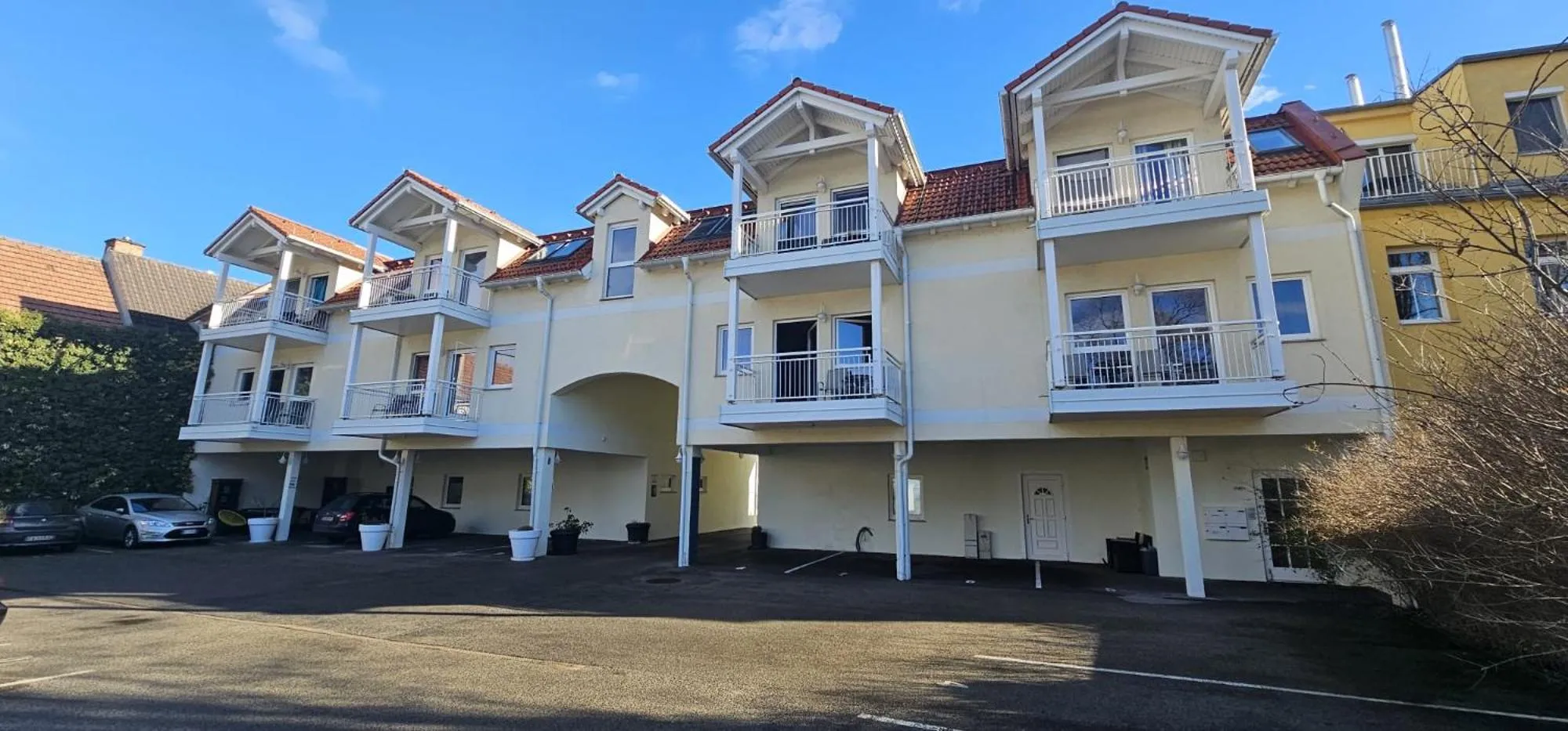 Property building in Vienna Airport Residences