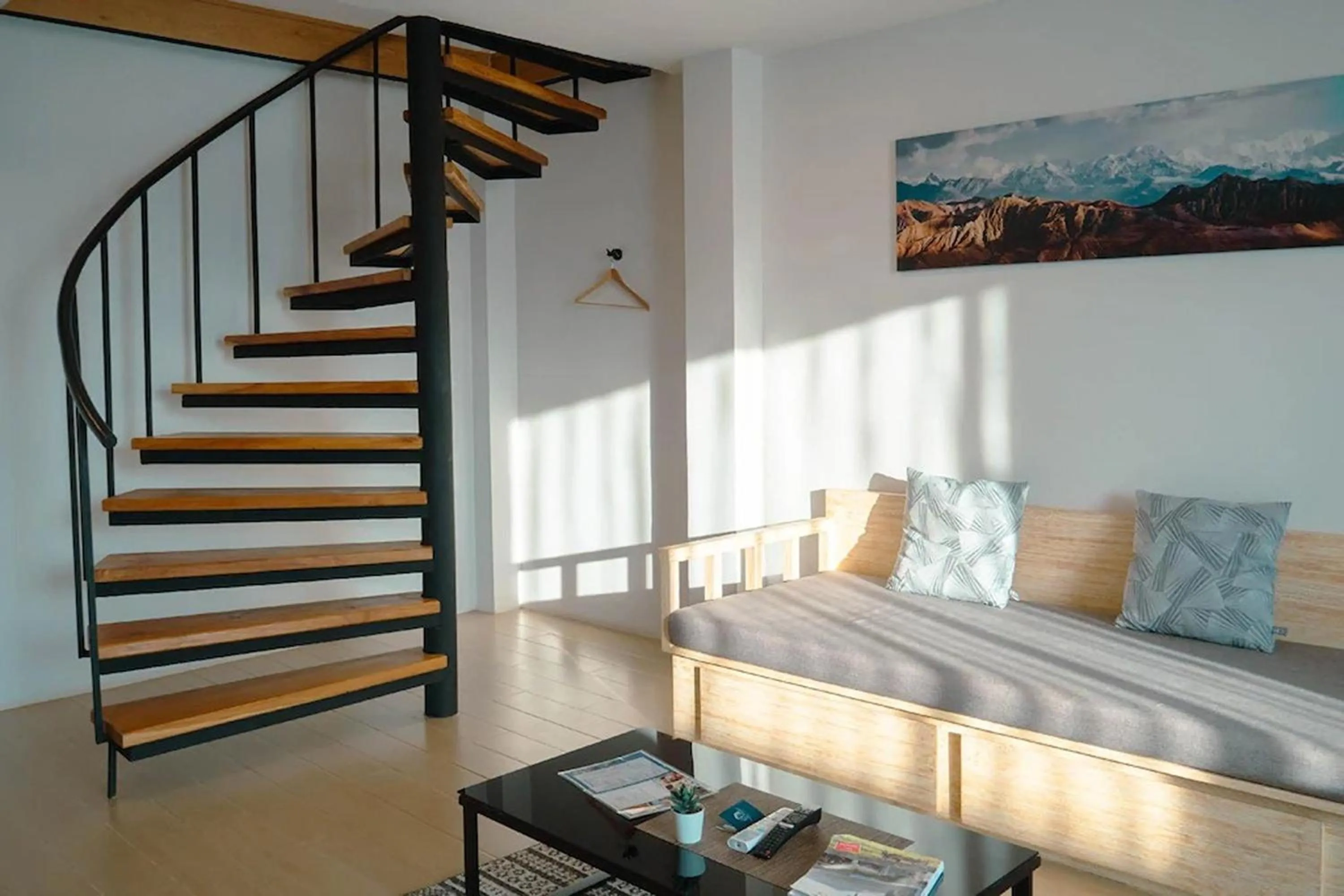 Seating area in The Posh Khao Kho