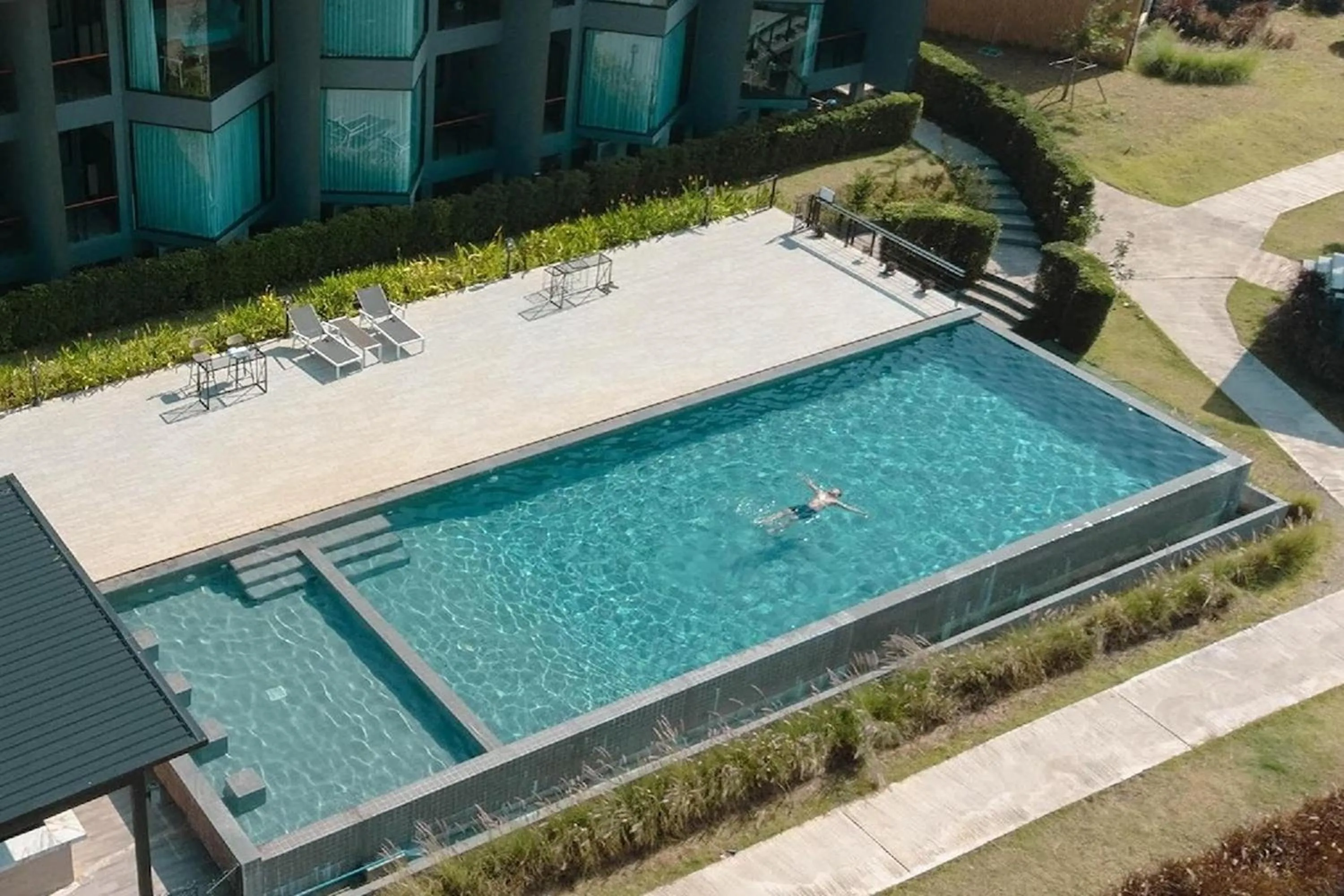 Swimming pool in The Posh Khao Kho