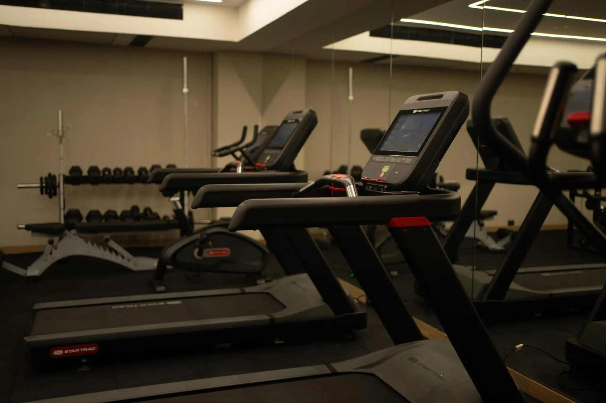 Fitness centre/facilities in Hilton Garden Inn Bengaluru Whitefield