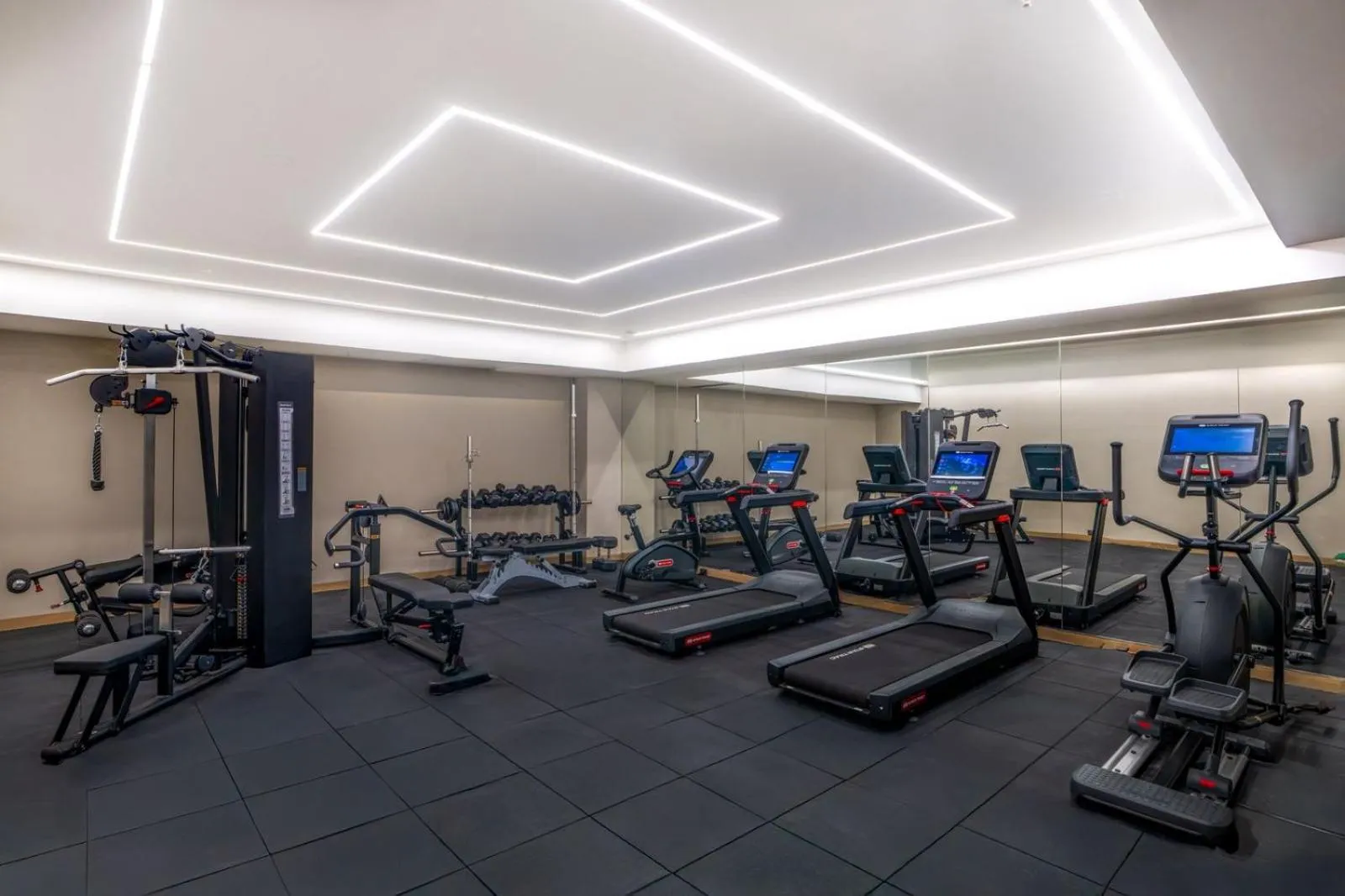 Fitness centre/facilities in Hilton Garden Inn Bengaluru Whitefield