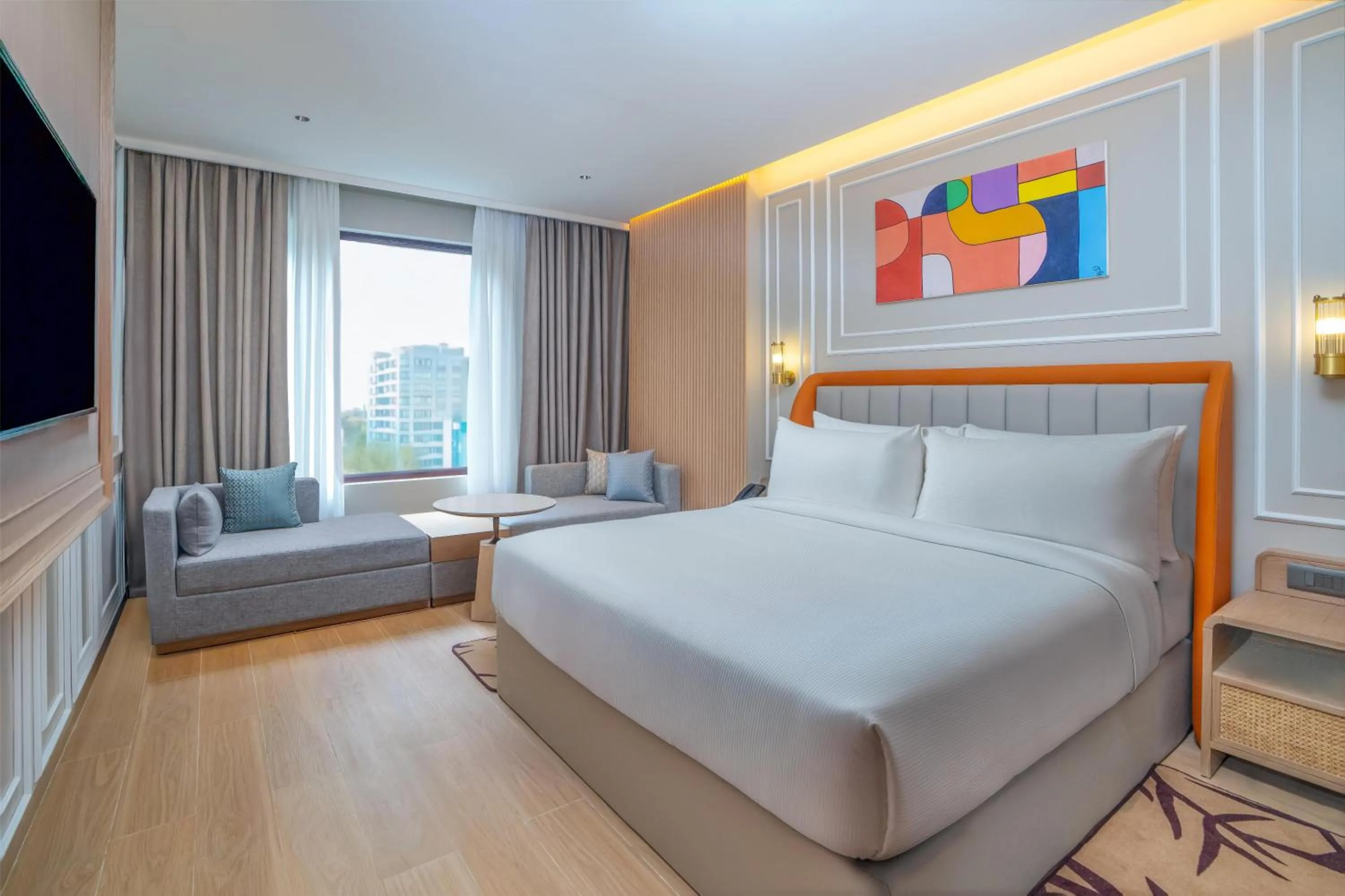 Bed in Hilton Garden Inn Bengaluru Whitefield