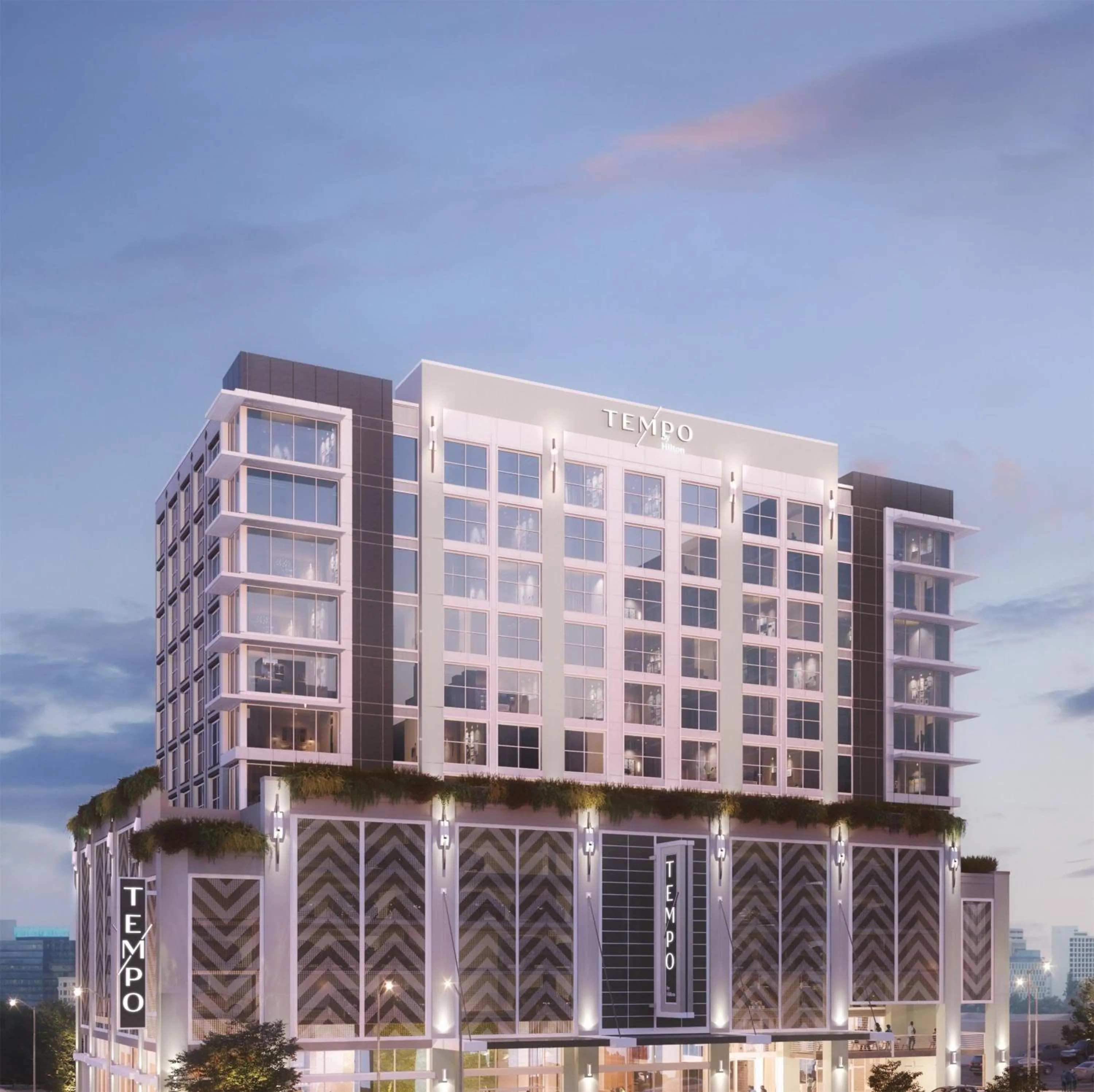 Property building in Tempo By Hilton Nashville Midtown