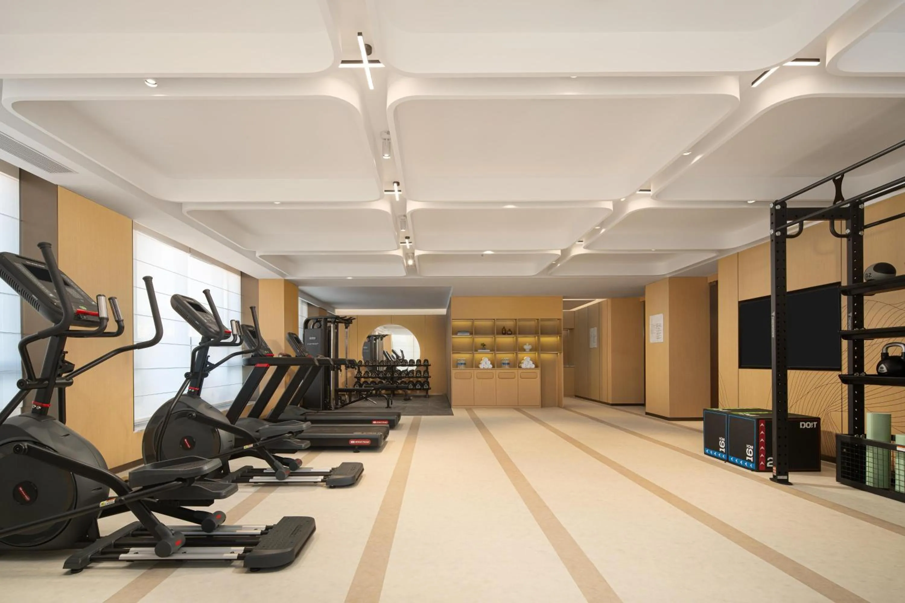 Fitness centre/facilities in Hilton Garden Inn Hangzhou Fuyang Fuchun