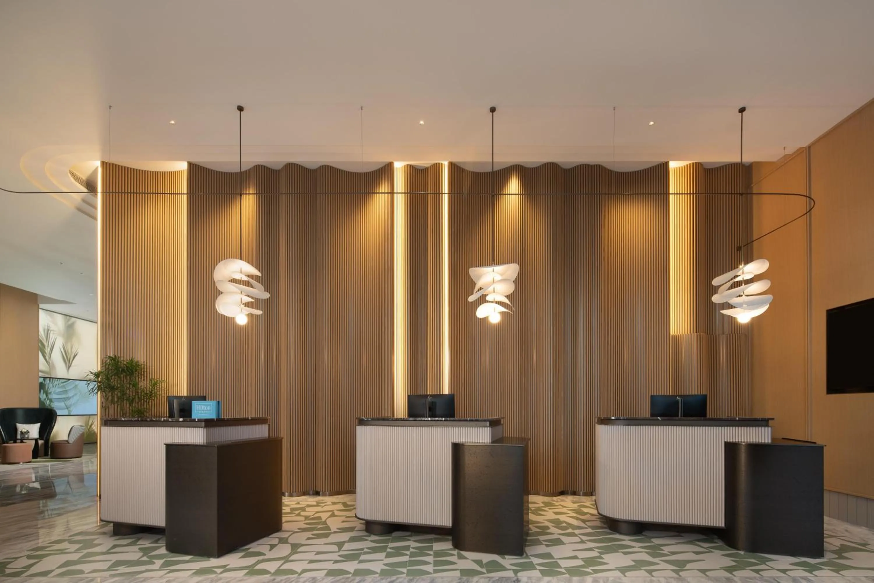 Lobby or reception in Hilton Garden Inn Hangzhou Fuyang Fuchun