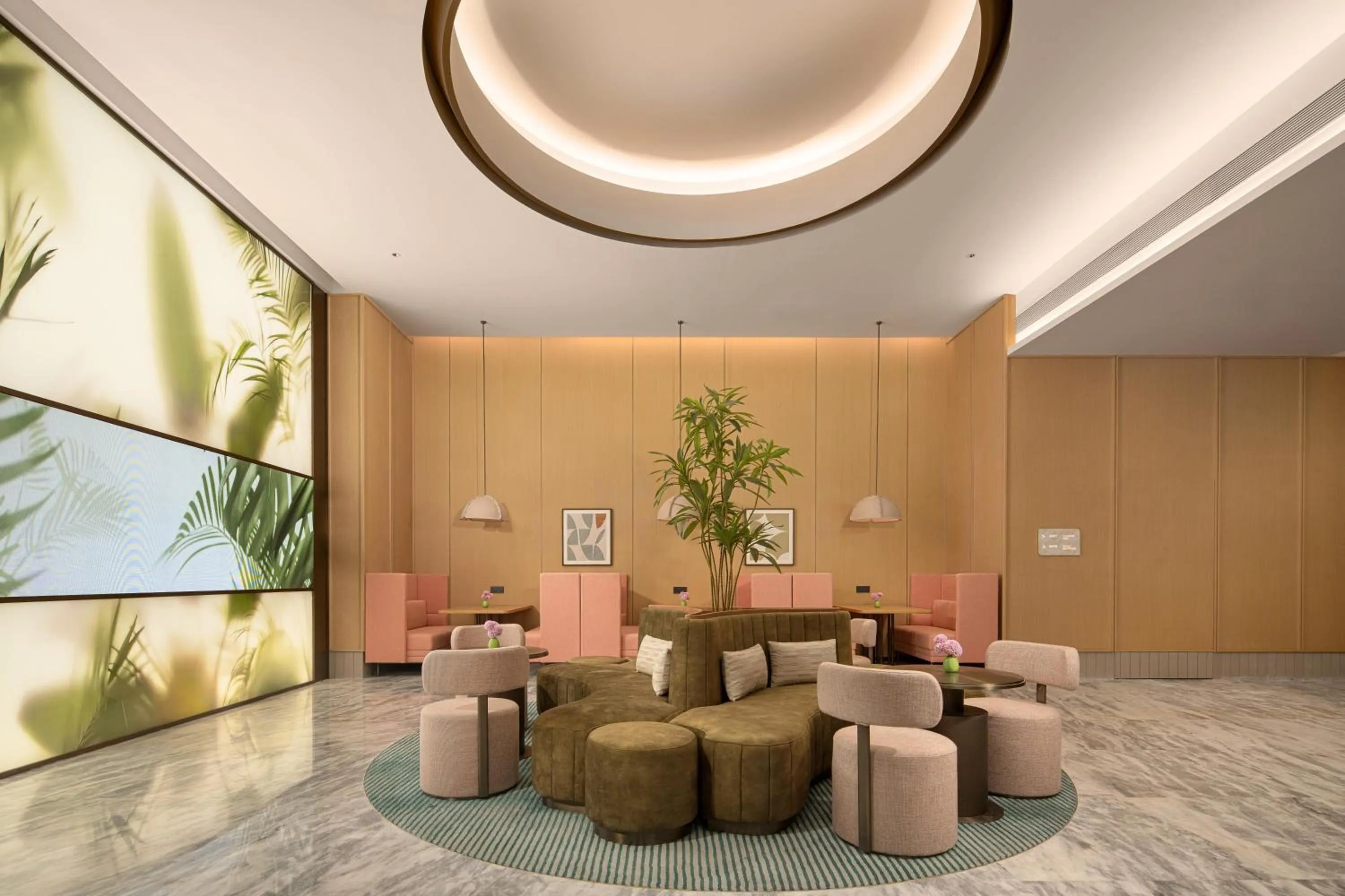 Lobby or reception in Hilton Garden Inn Hangzhou Fuyang Fuchun