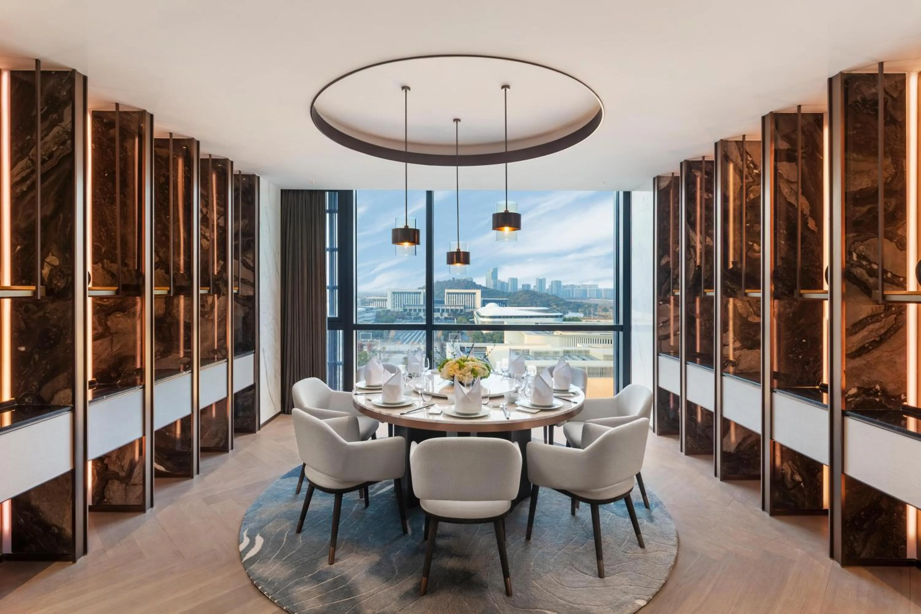 Living room in Hilton Shaoxing Hotel And Residences