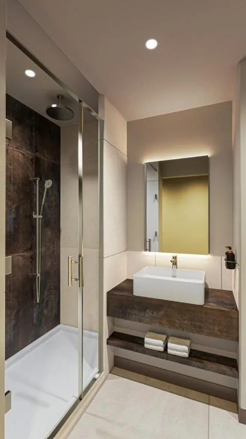 Bathroom in Hampton By Hilton Manchester City Centre