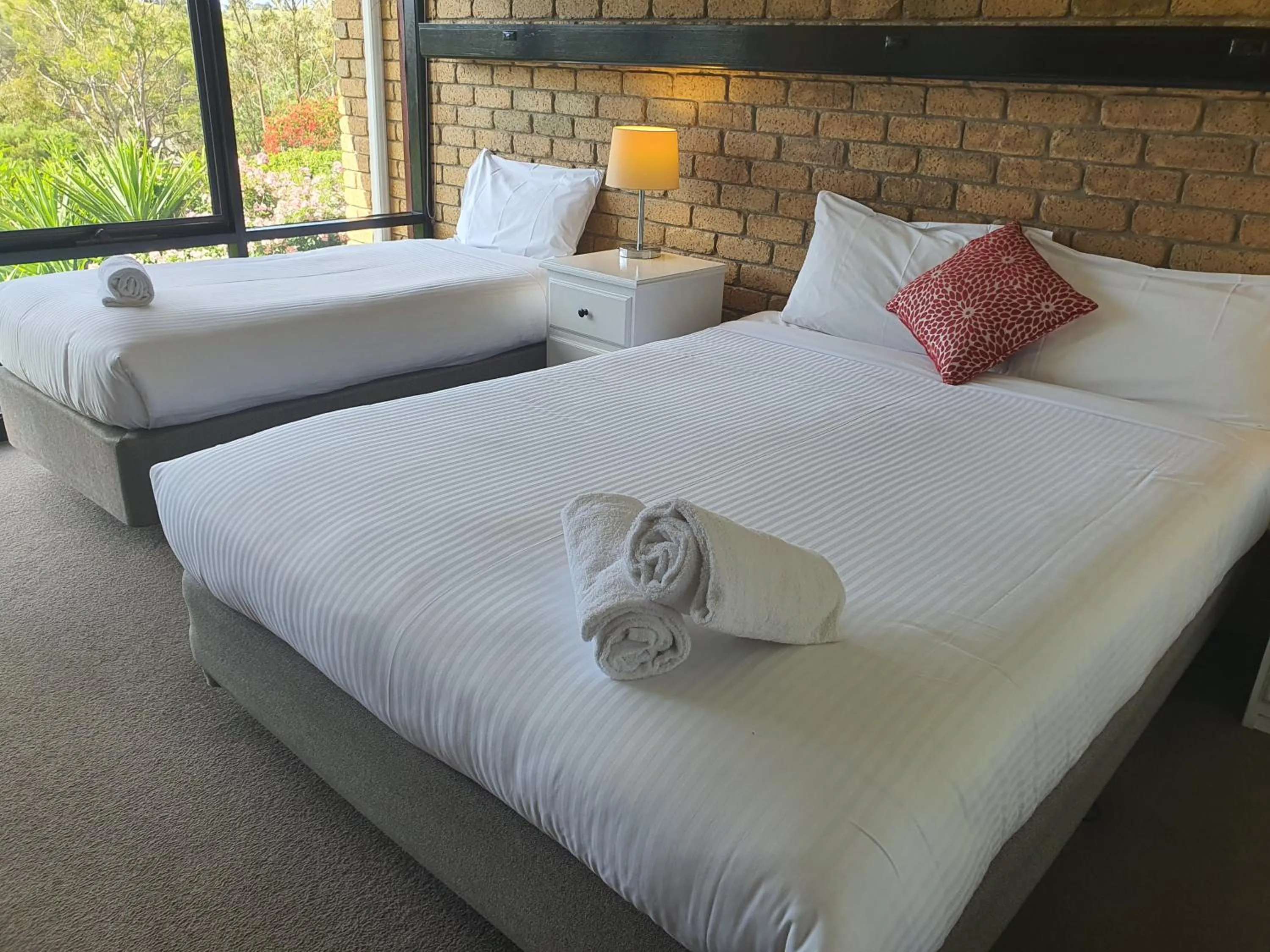 Bed in Bellbrae Motel