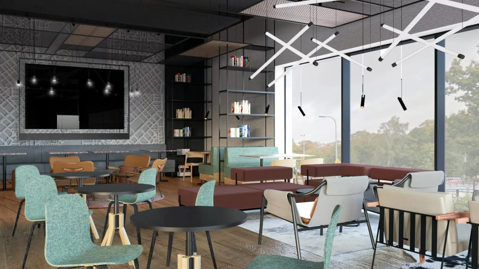 Restaurant/places to eat in Focus Hotel Premium Olsztyn