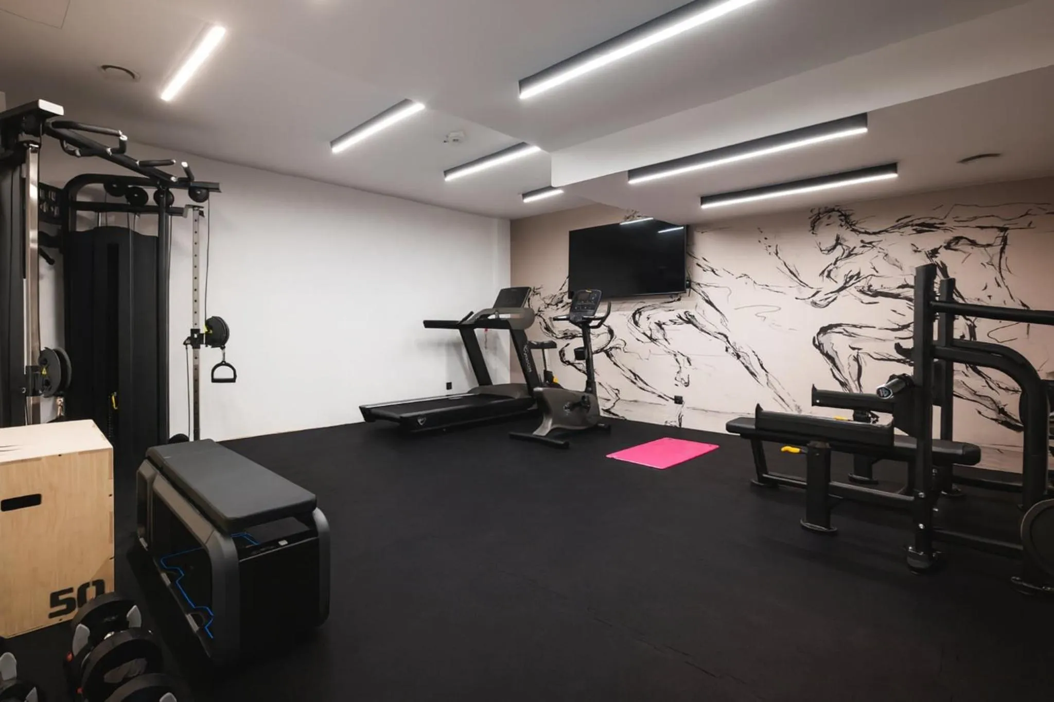 Fitness centre/facilities in Focus Hotel Premium Olsztyn
