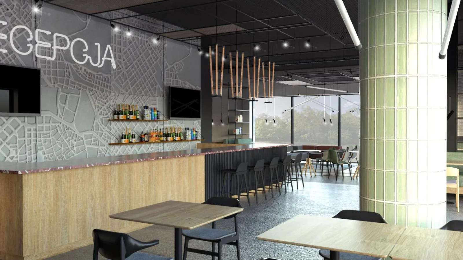 Restaurant/places to eat in Focus Hotel Premium Olsztyn