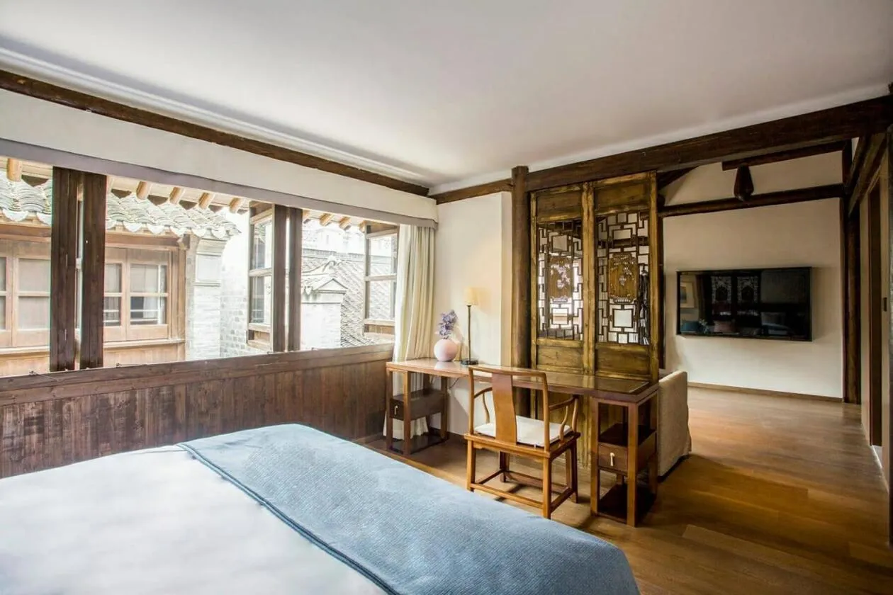 Bed in Blossom Hill Nanjing Laomendong - Zhuqueli