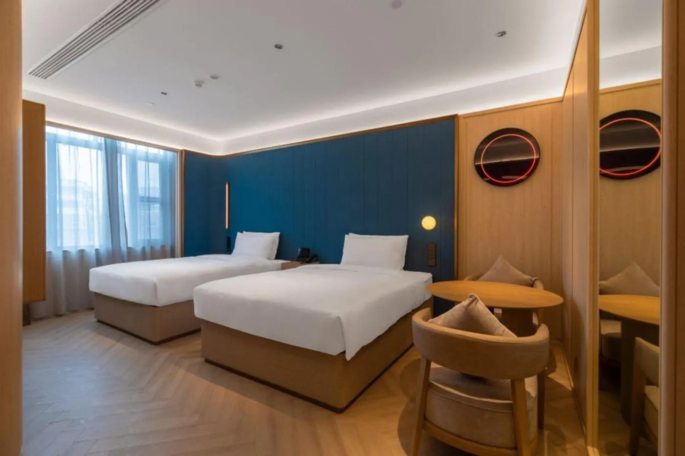 Bed in Orange Crystal Hotel Nanjing Confucius Temple