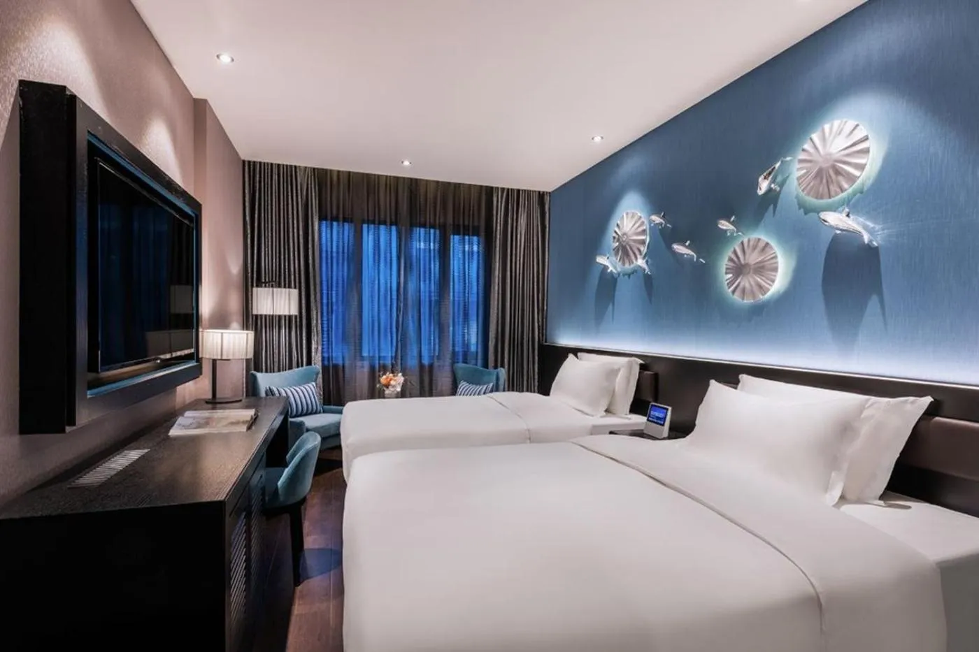 Bed in Orange Crystal Hotel Nanjing Confucius Temple