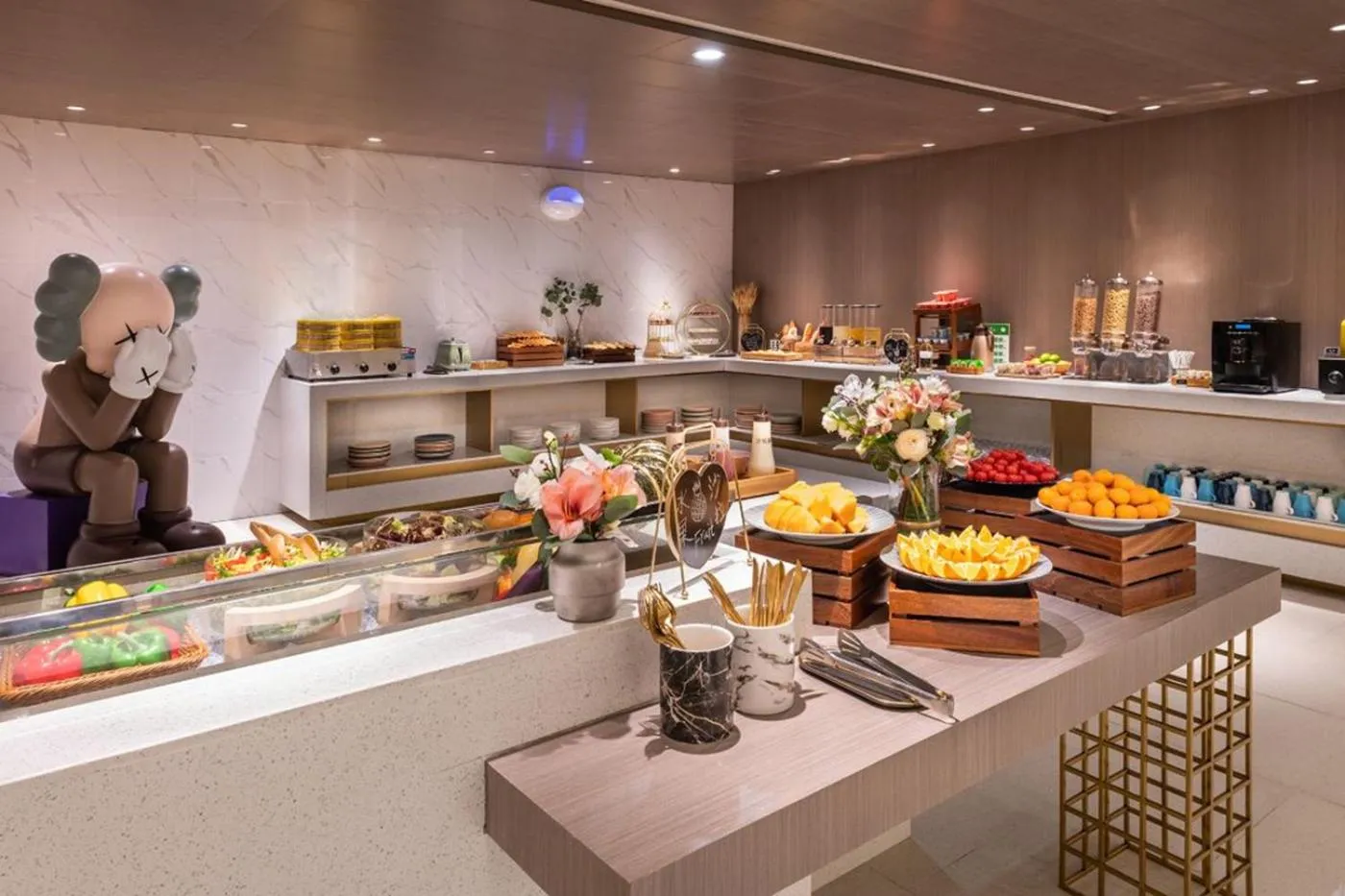 Restaurant/places to eat in Orange Crystal Hotel Nanjing Confucius Temple