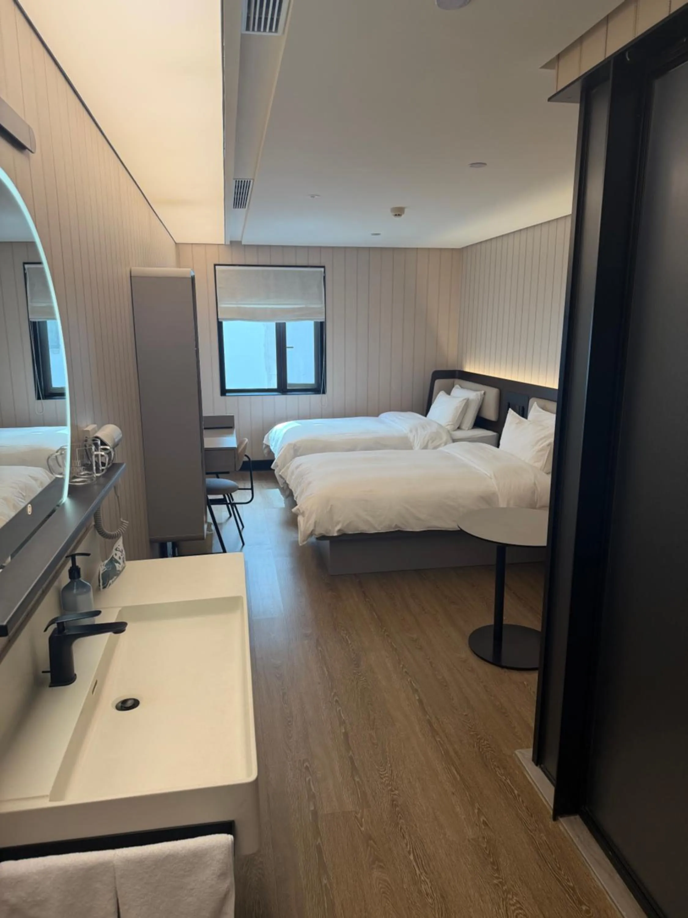 Bed in Hanting Hotel Suzhou Guanqian Street Chayuanchang Metro Station