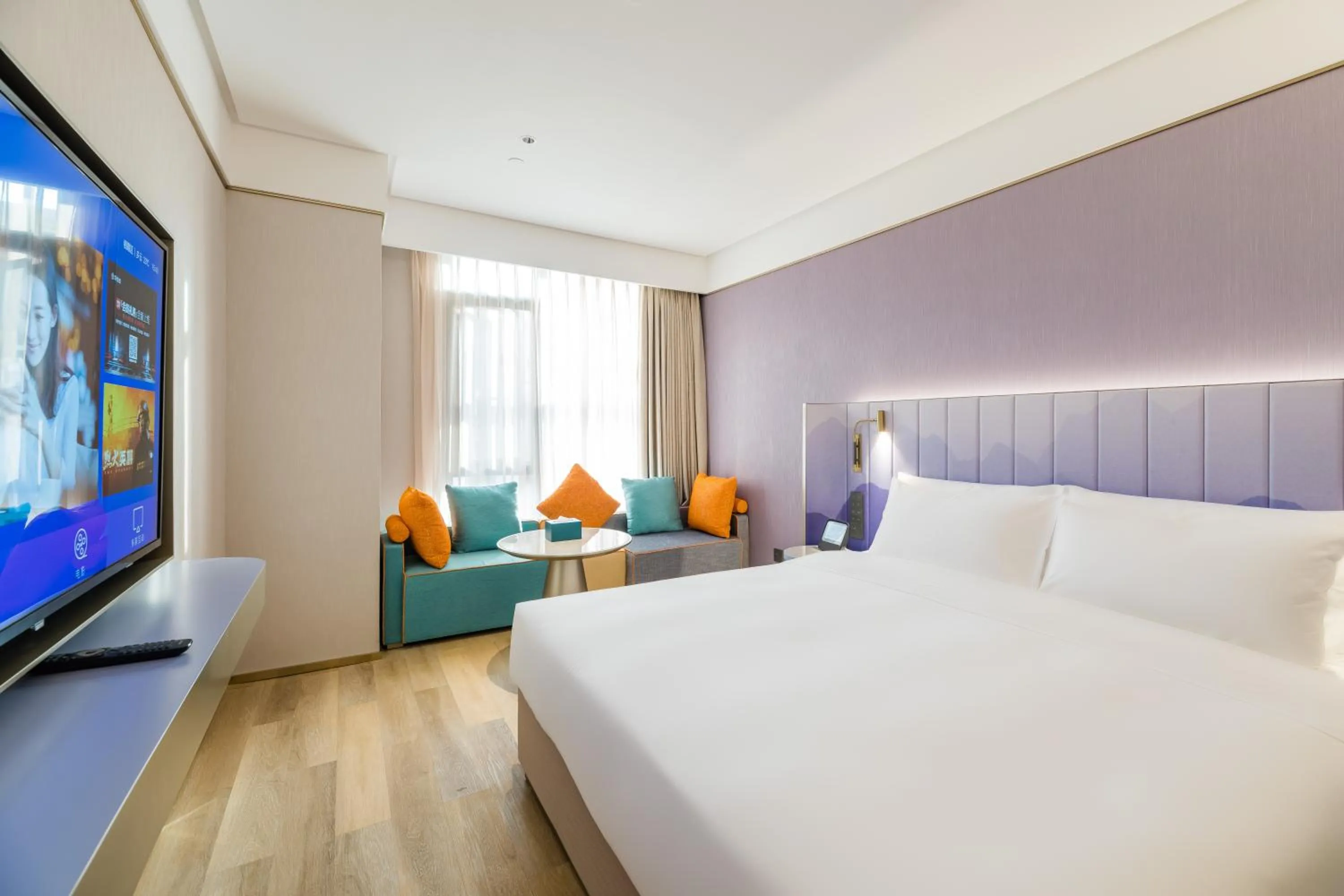 Bed in Manxin Hotel Nanjing Xianlin University Town