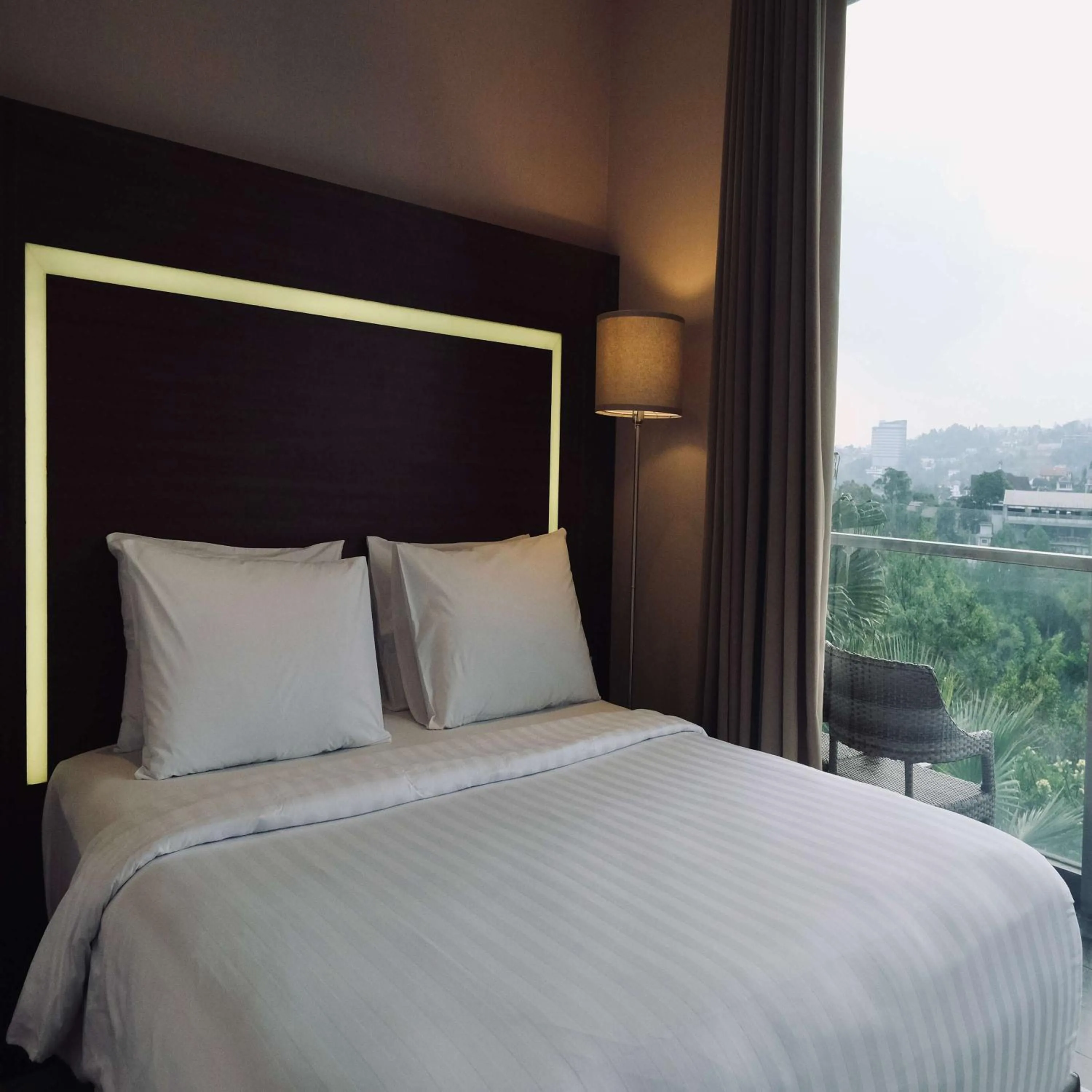 Bed in Clove Hotel Bandung