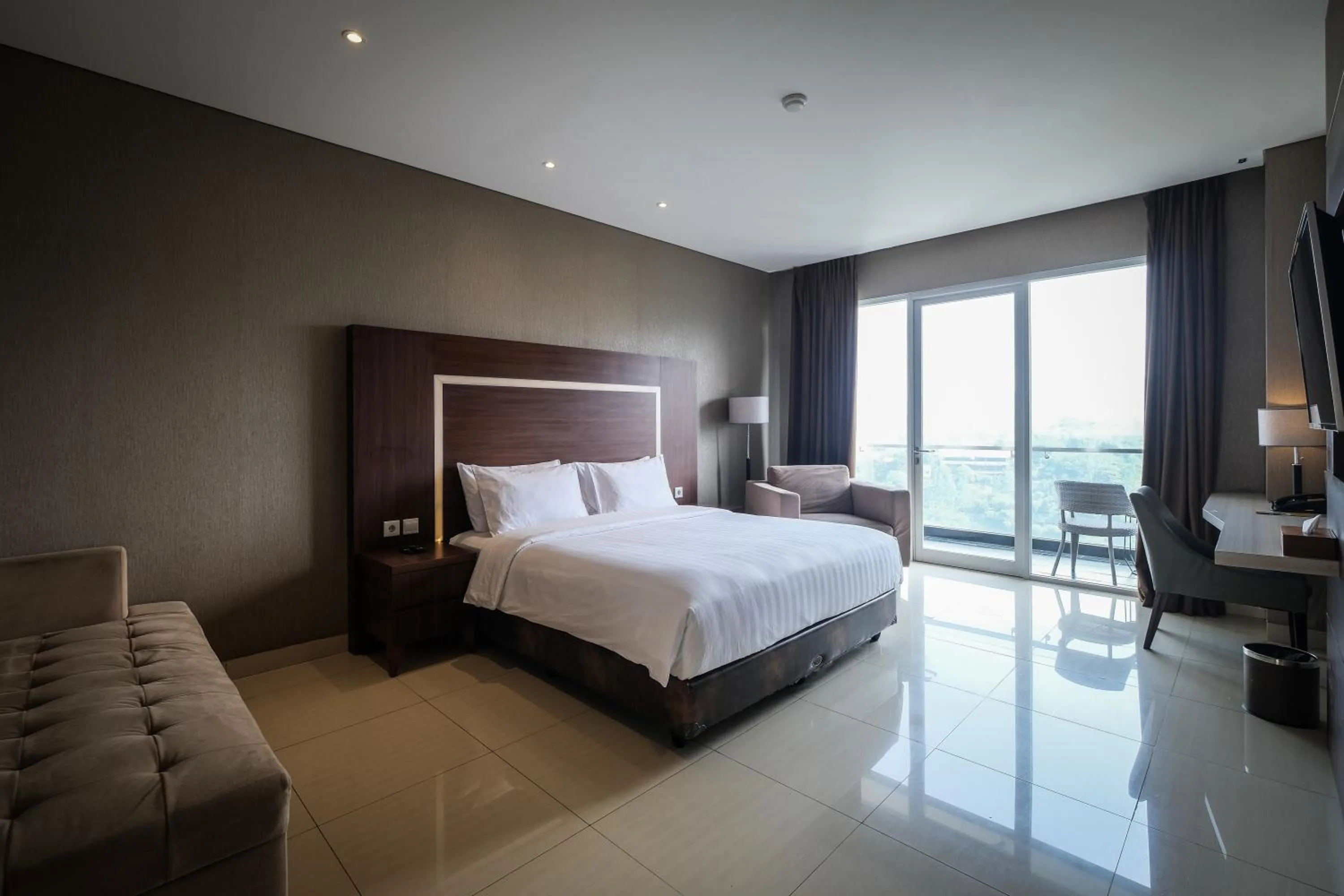 Bed in Clove Hotel Bandung