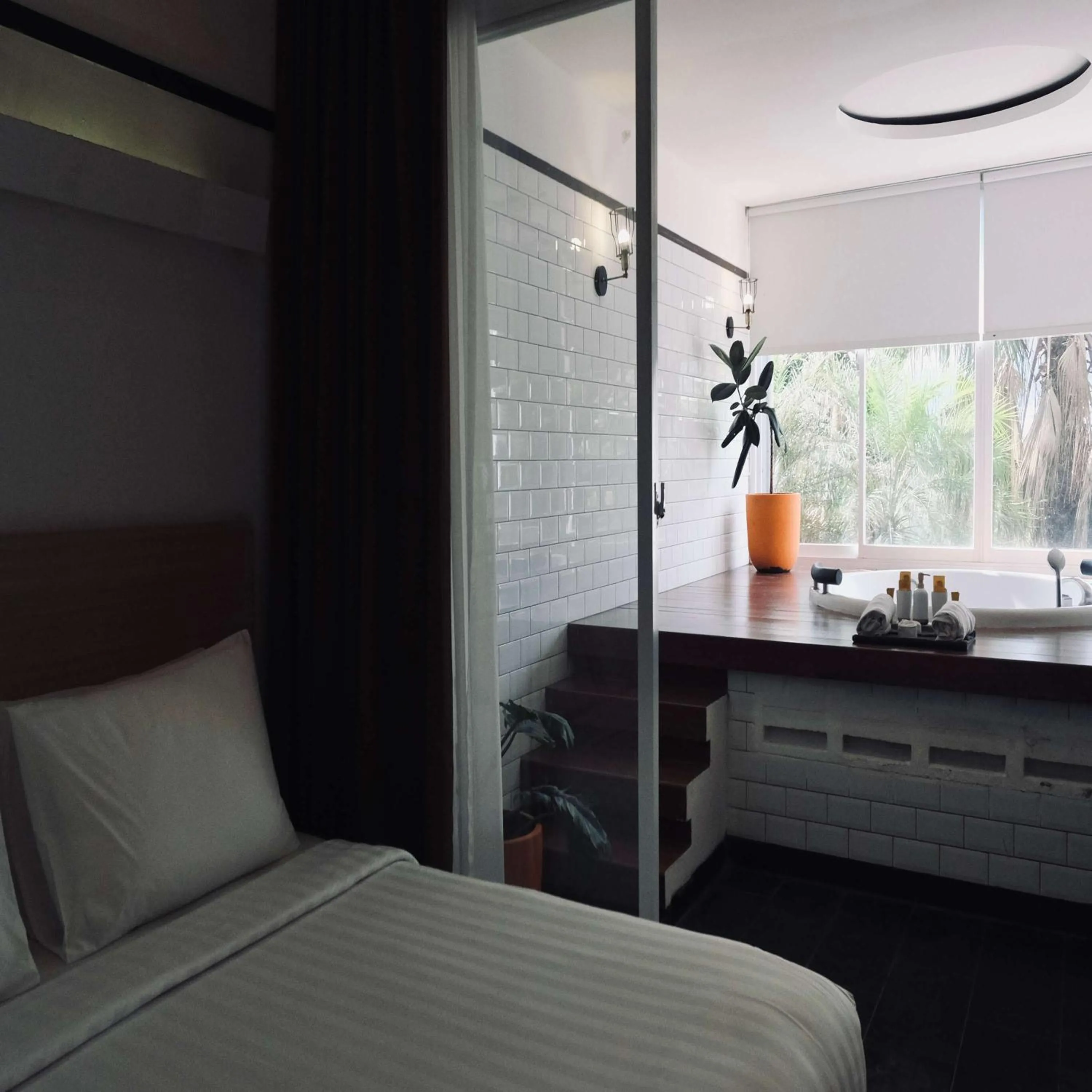 Bed in Clove Hotel Bandung