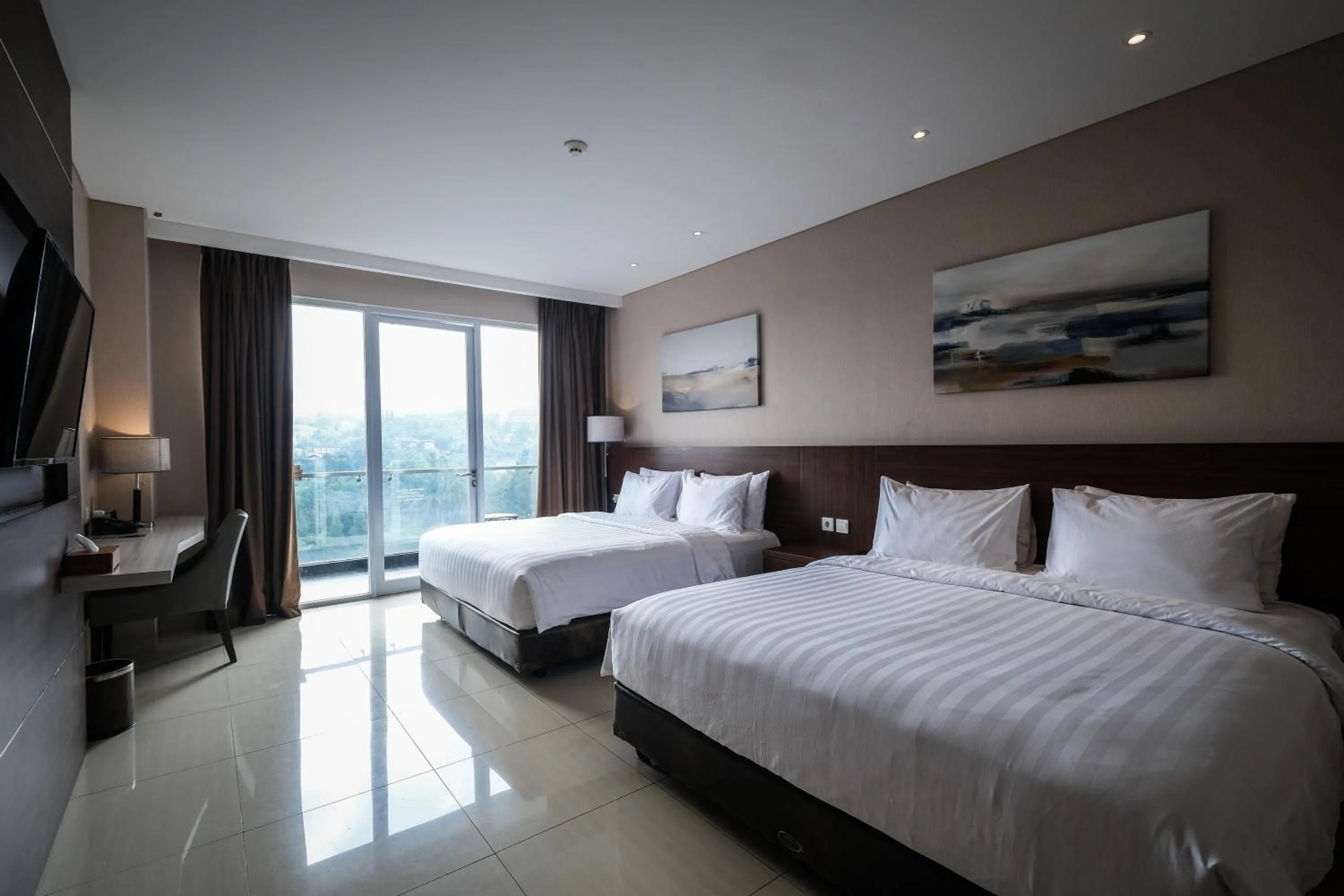 Bedroom, Bed in Clove Hotel Bandung