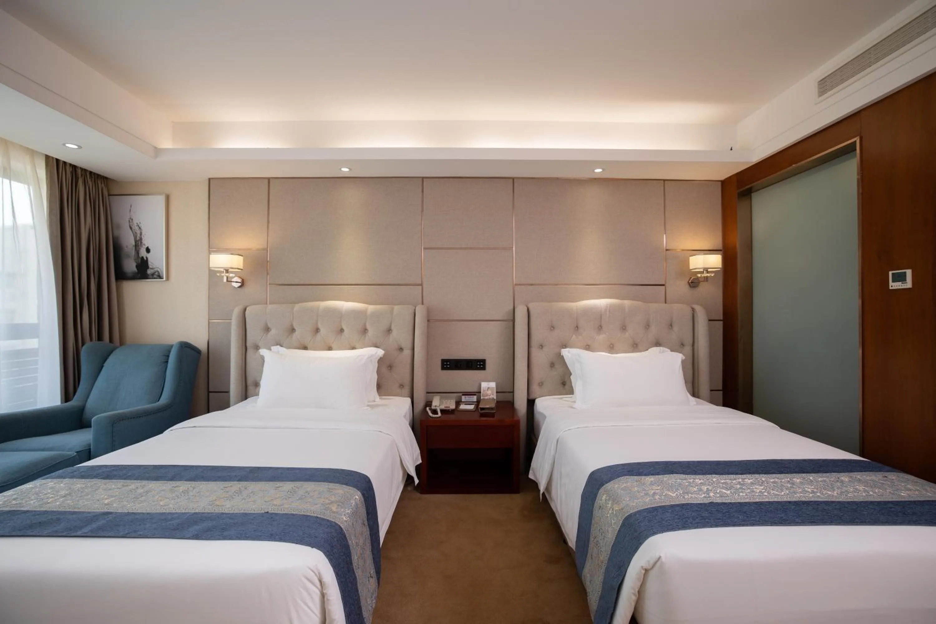 Bed in Madison Hotel Zhengzhou Erqi Square