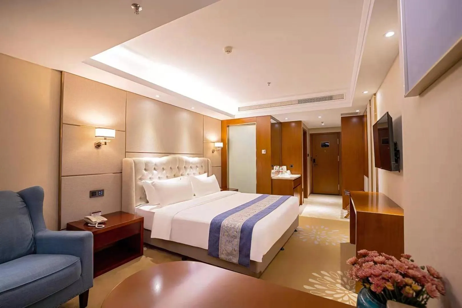 Bed in Madison Hotel Zhengzhou Erqi Square