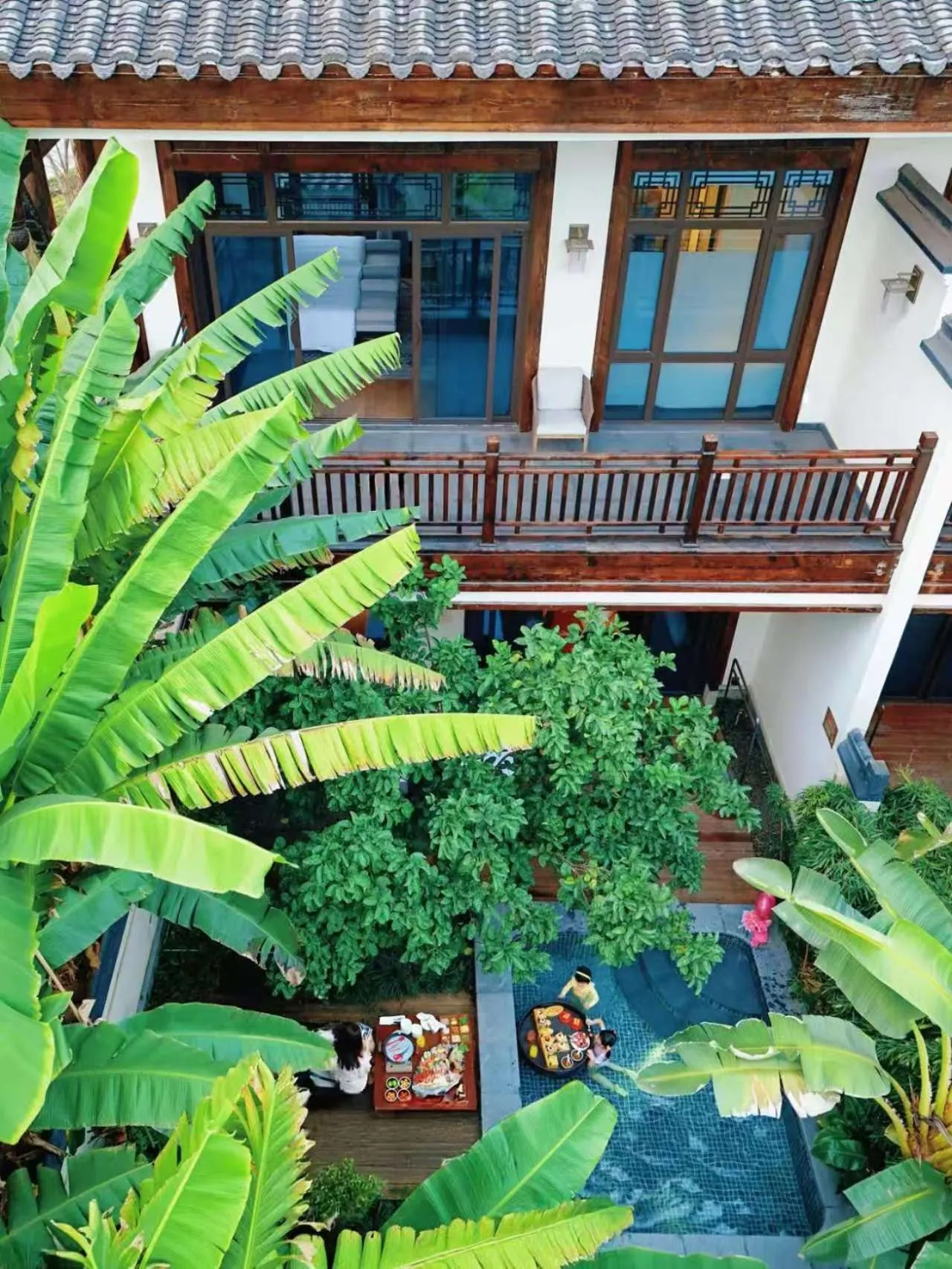 Garden view in Song Hotel Chongqing Shanqian