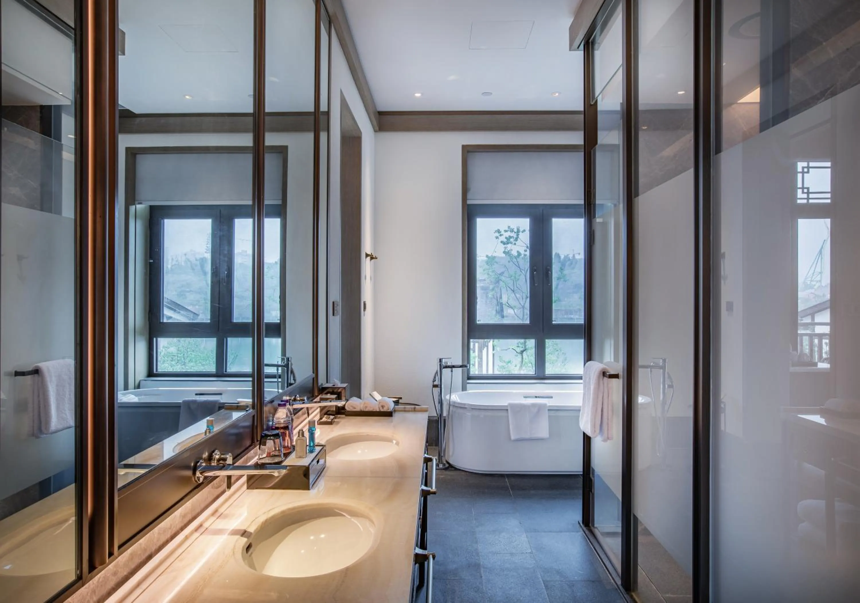 Bed in Song Hotel Chongqing Shanqian