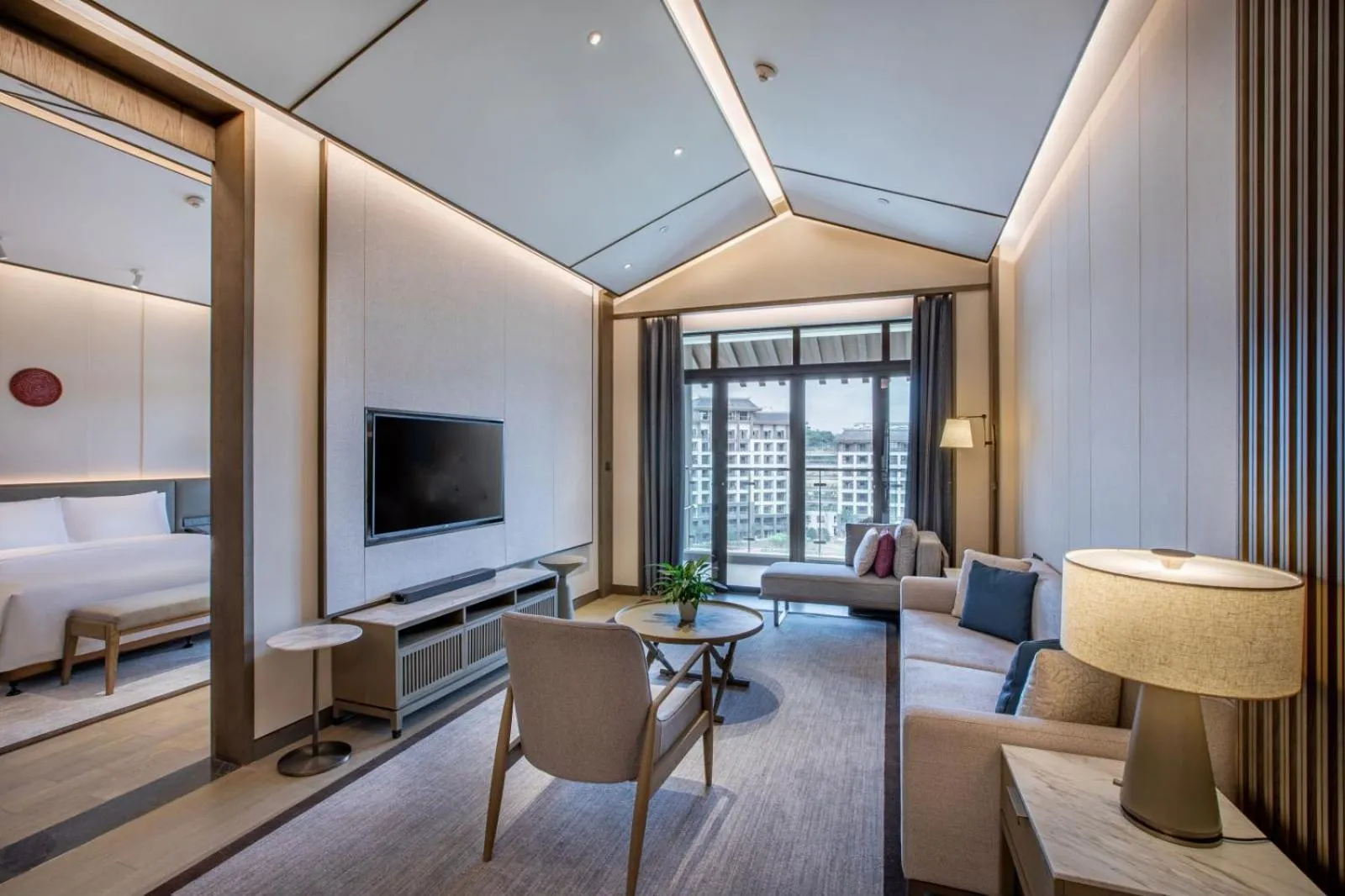 Living room in Steigenberger Hotel Chongqing