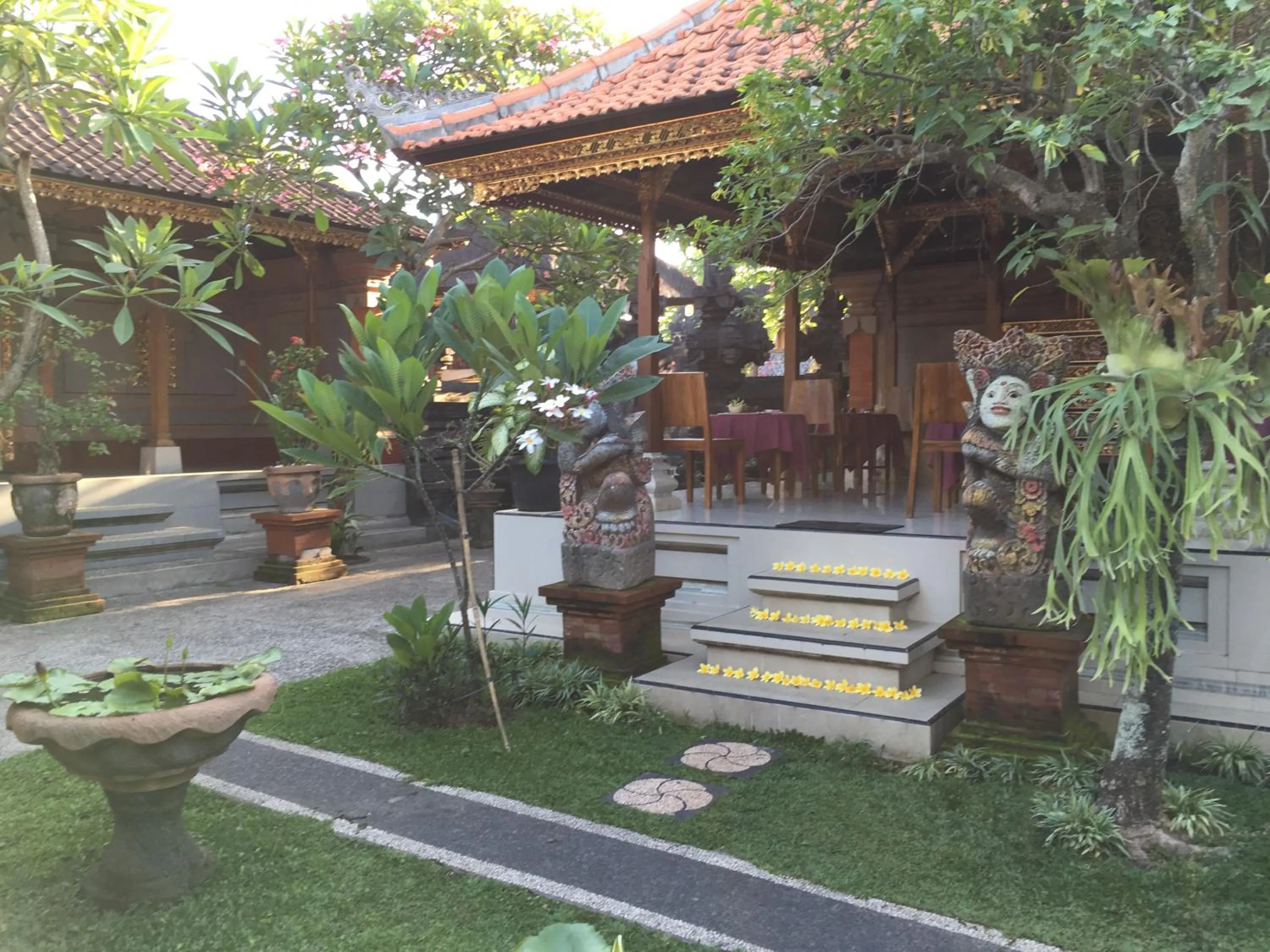 Garden in Merthayasa Bungalow 2