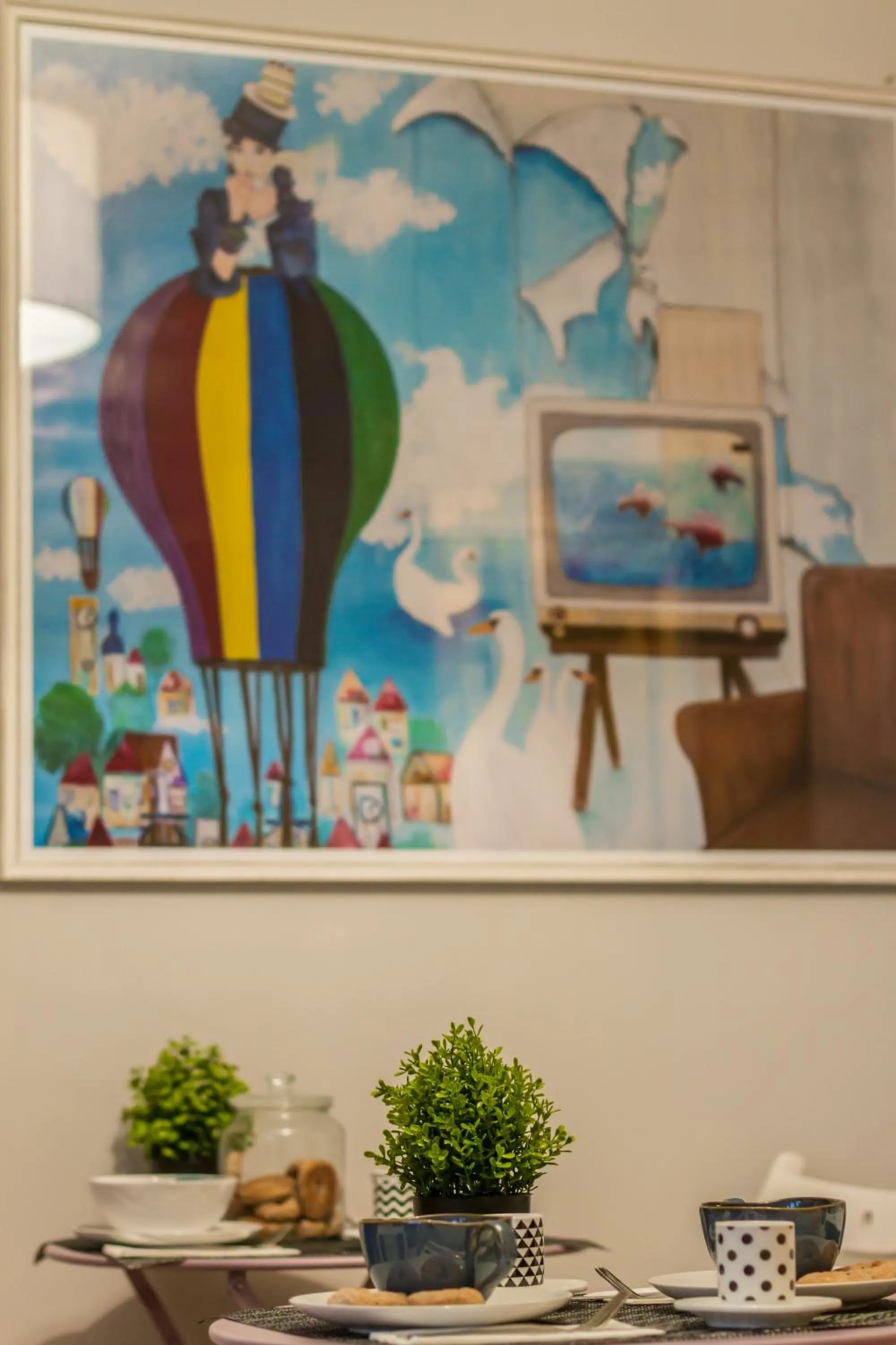 Communal kitchen in Athena Guest House