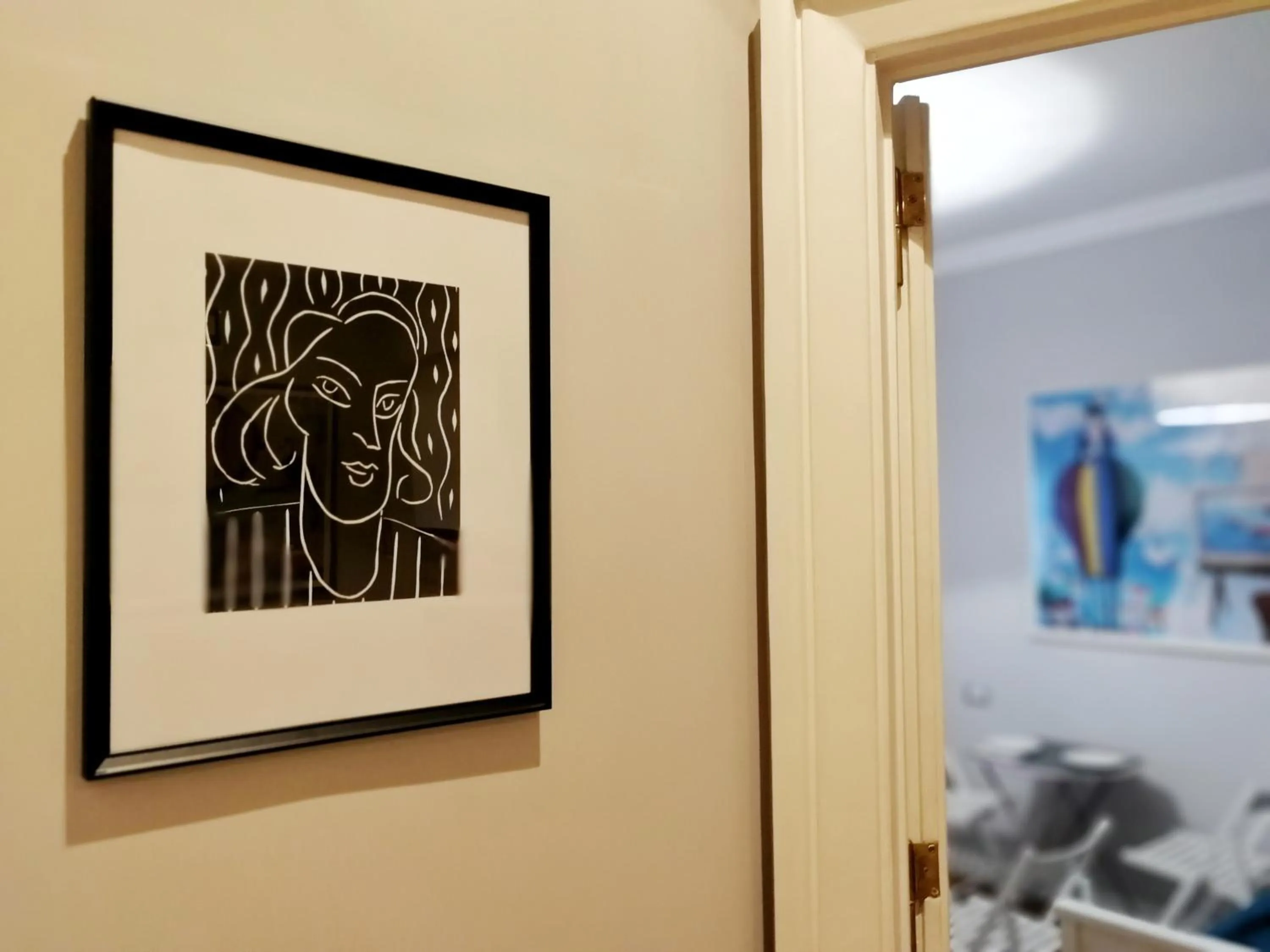 Lobby or reception in Athena Guest House