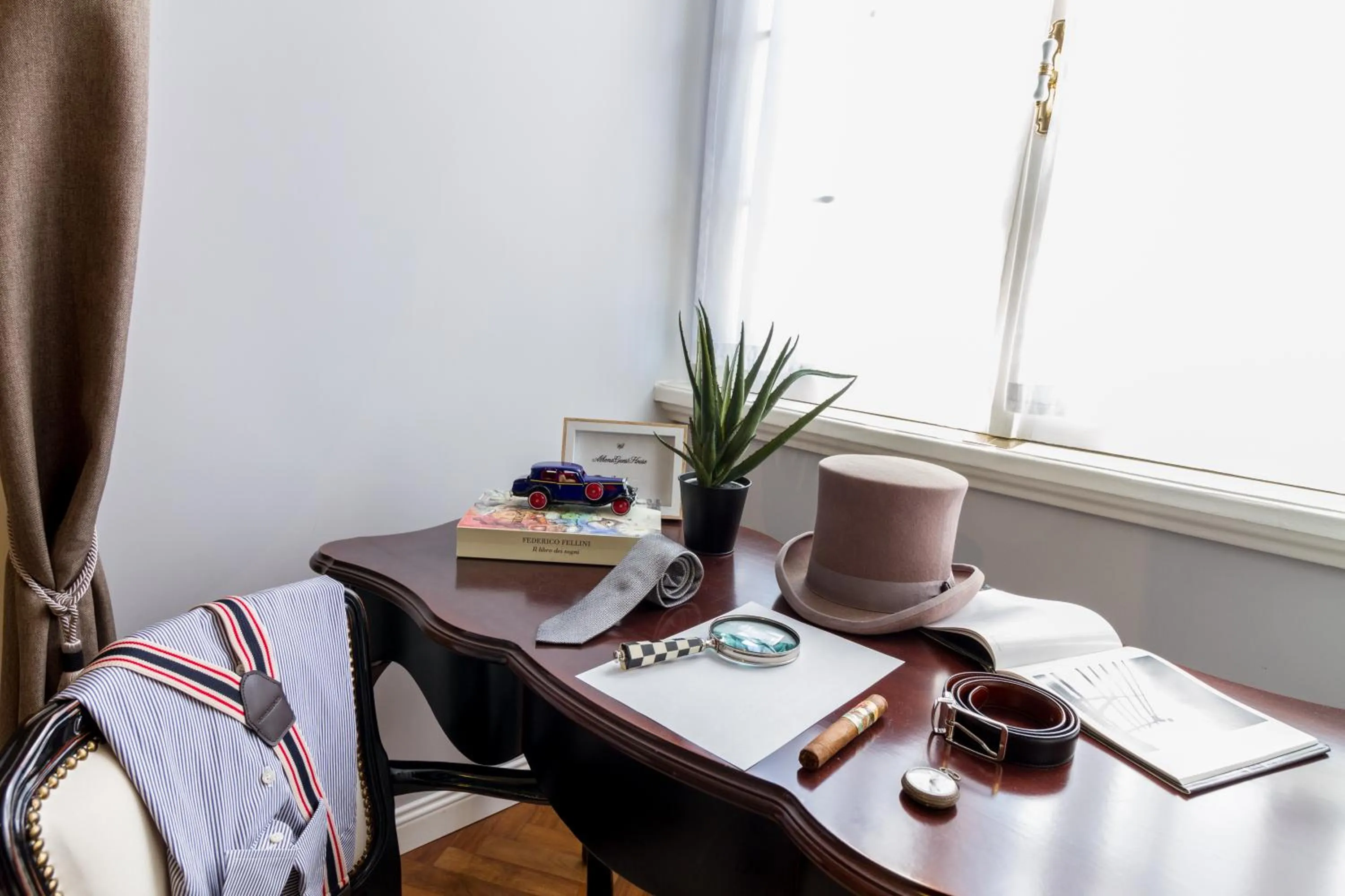 Decorative detail in Athena Guest House
