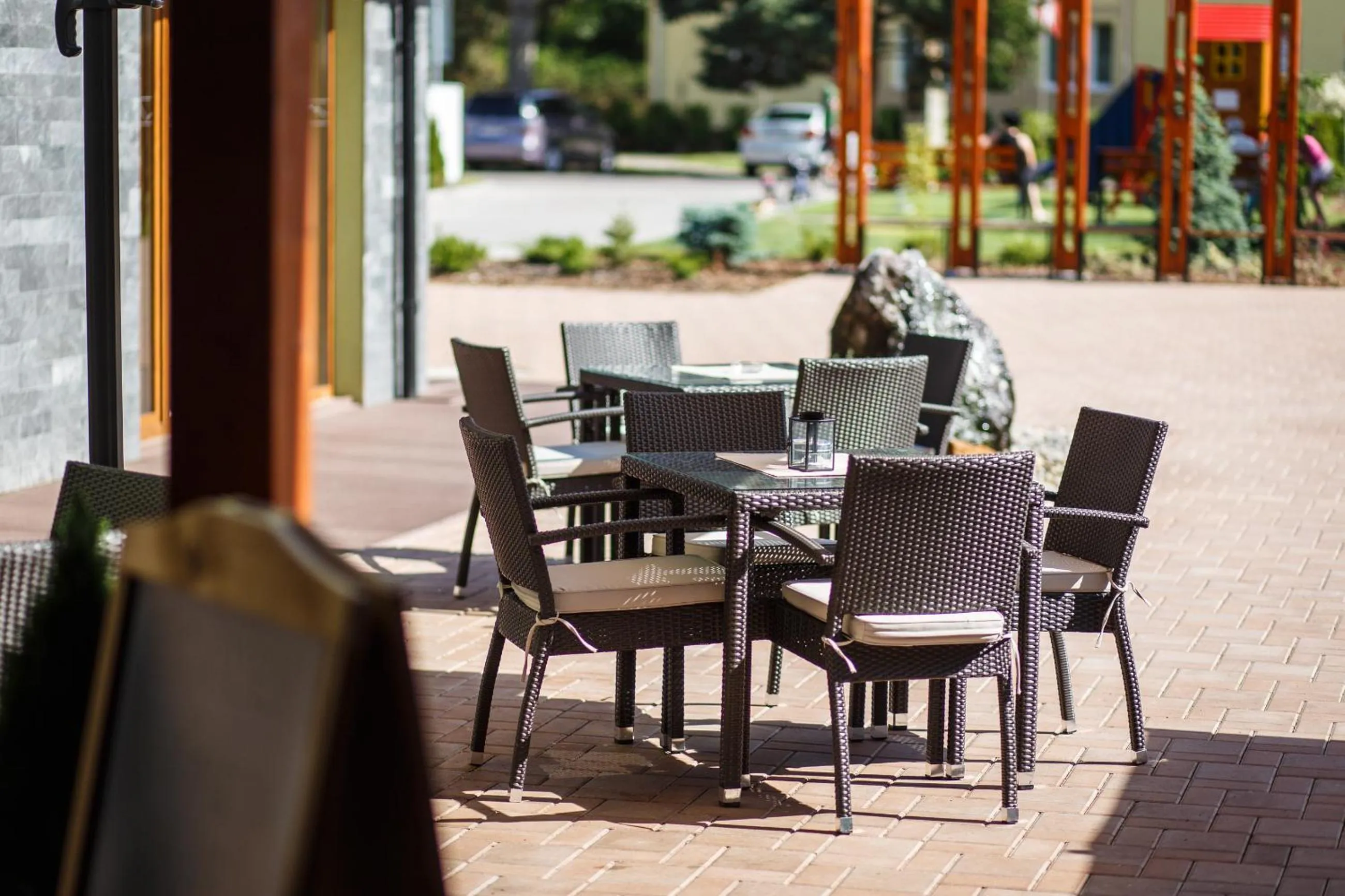 Garden in Hotel DARO