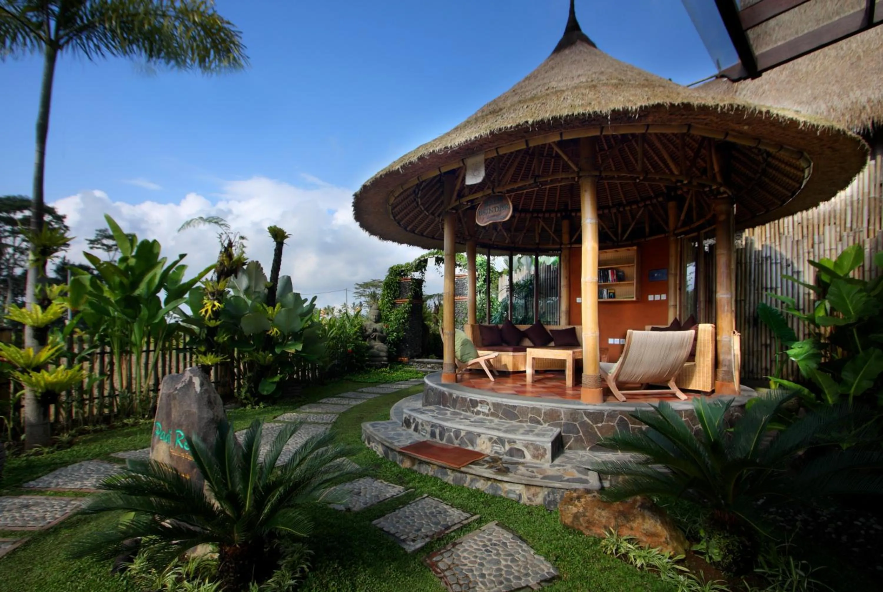 Library in De Klumpu Bali Eco Tradi Stay
