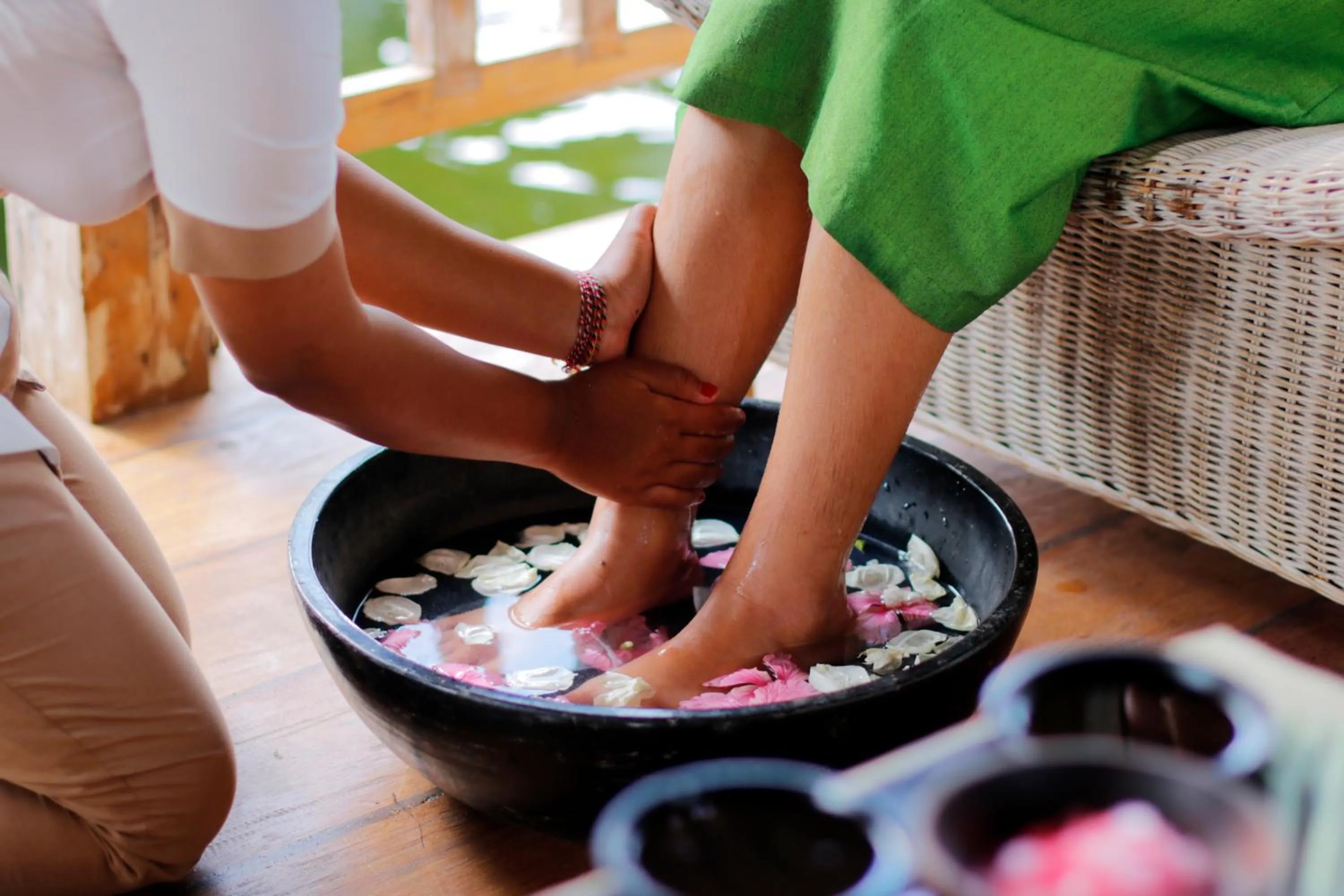 People in De Klumpu Bali Eco Tradi Stay