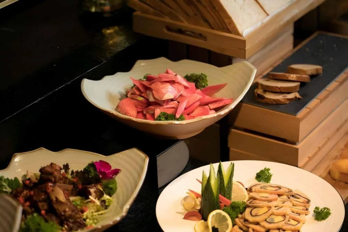 Breakfast in CitiGO Hotel, South Gate of Xi'an Bell Tower