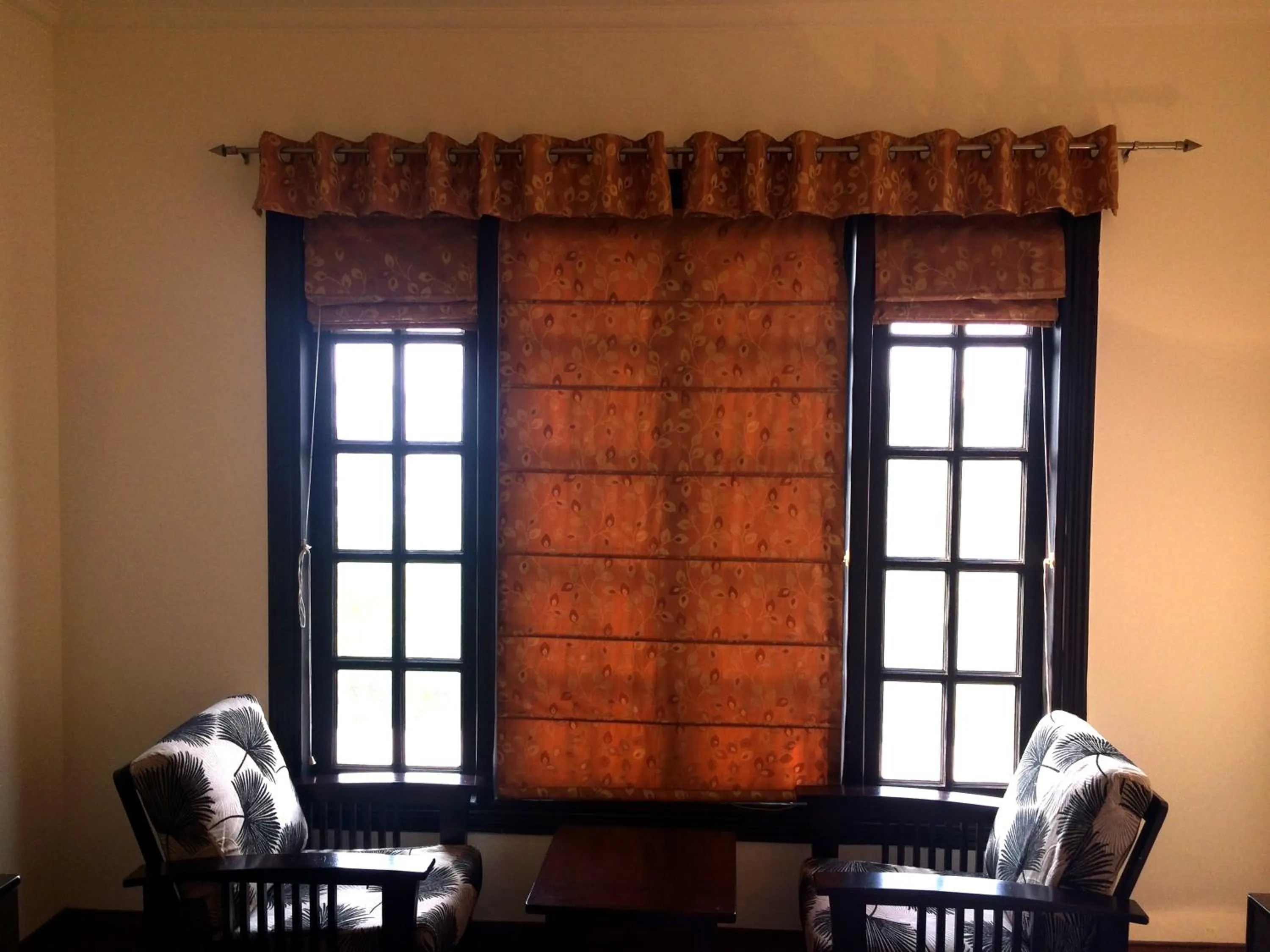 Seating area in La Residence