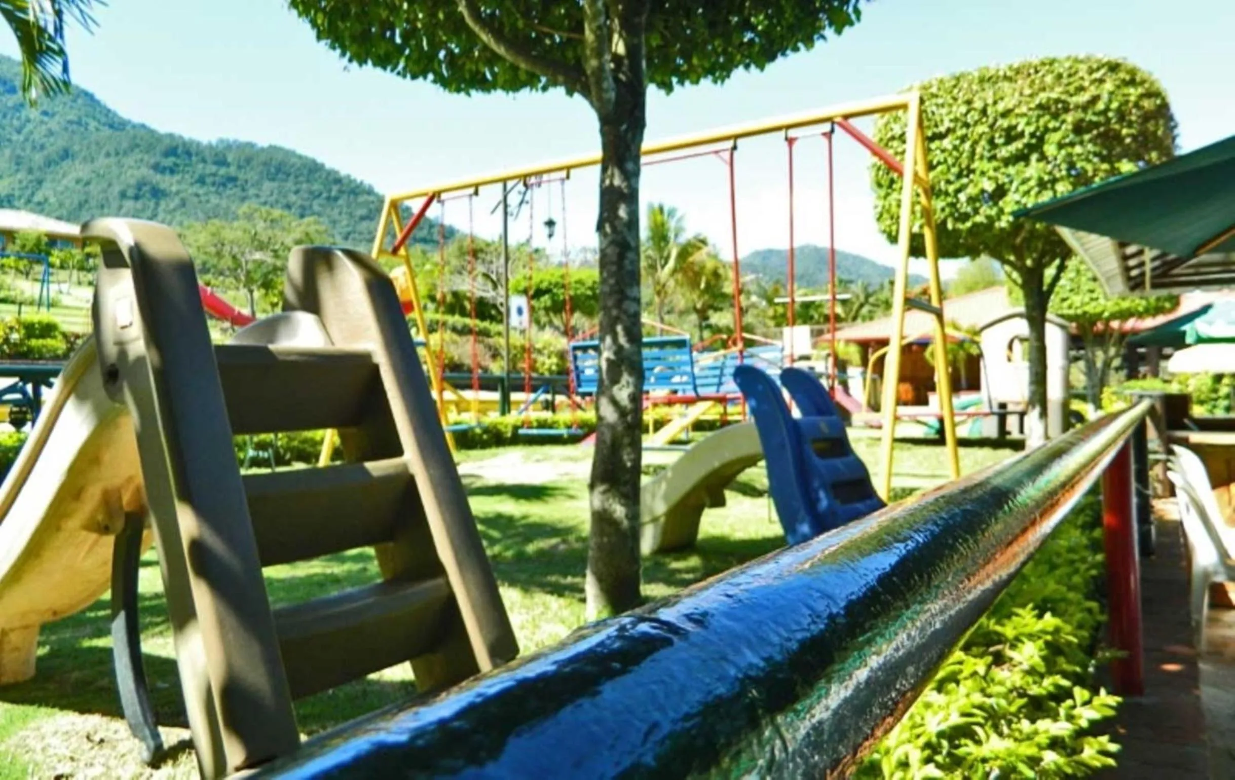 Children play ground in Jarabacoa River Club & Resort