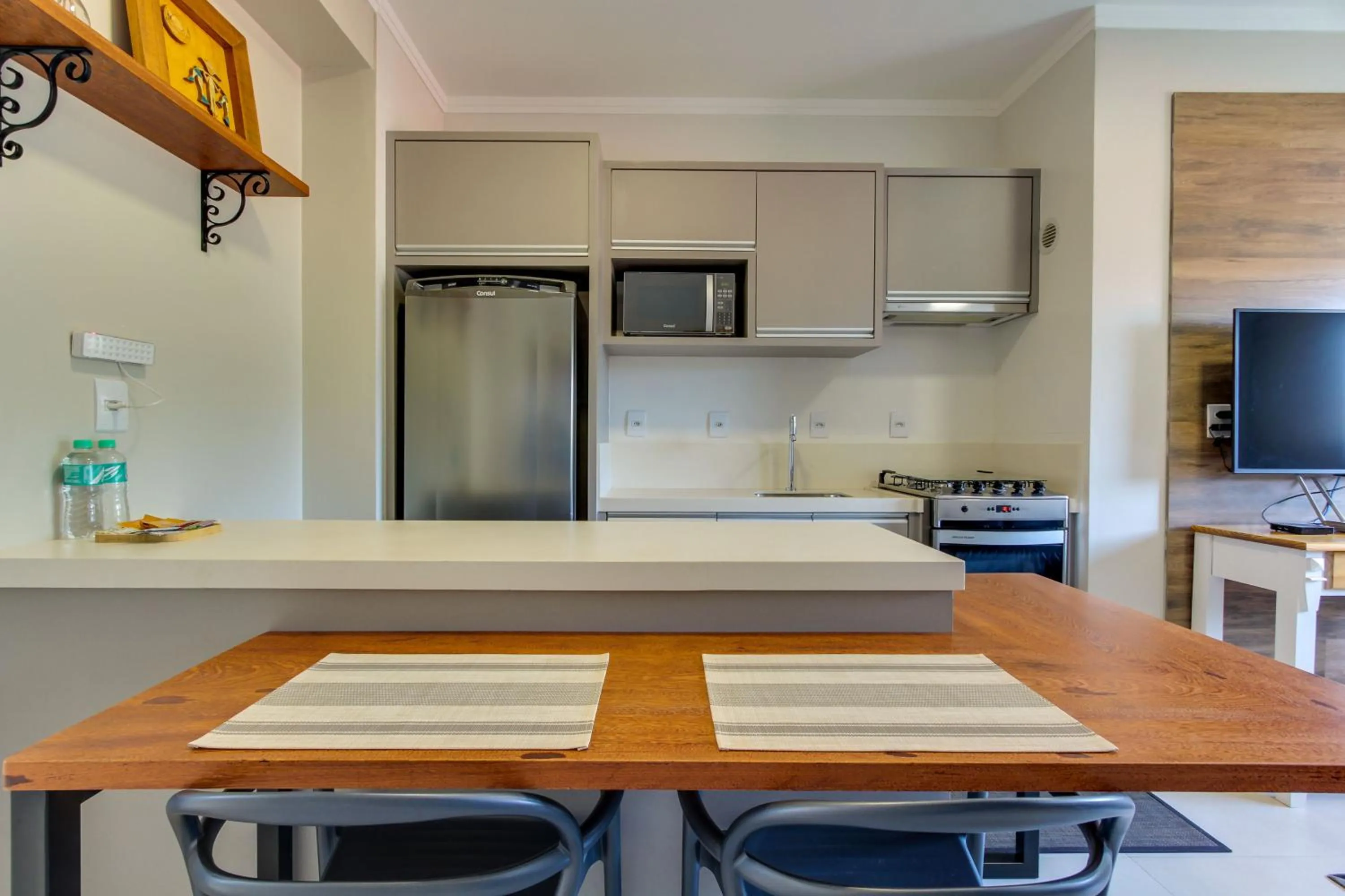 Kitchen or kitchenette in Residencial Casa Flora