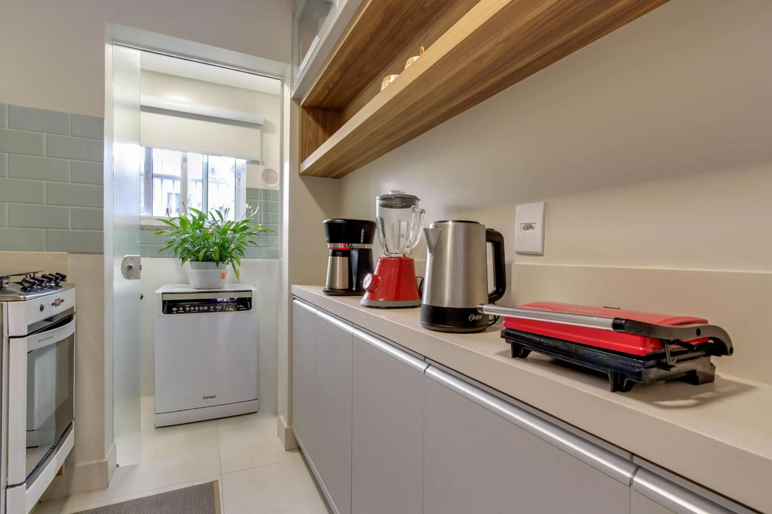 Kitchen or kitchenette in Residencial Casa Flora